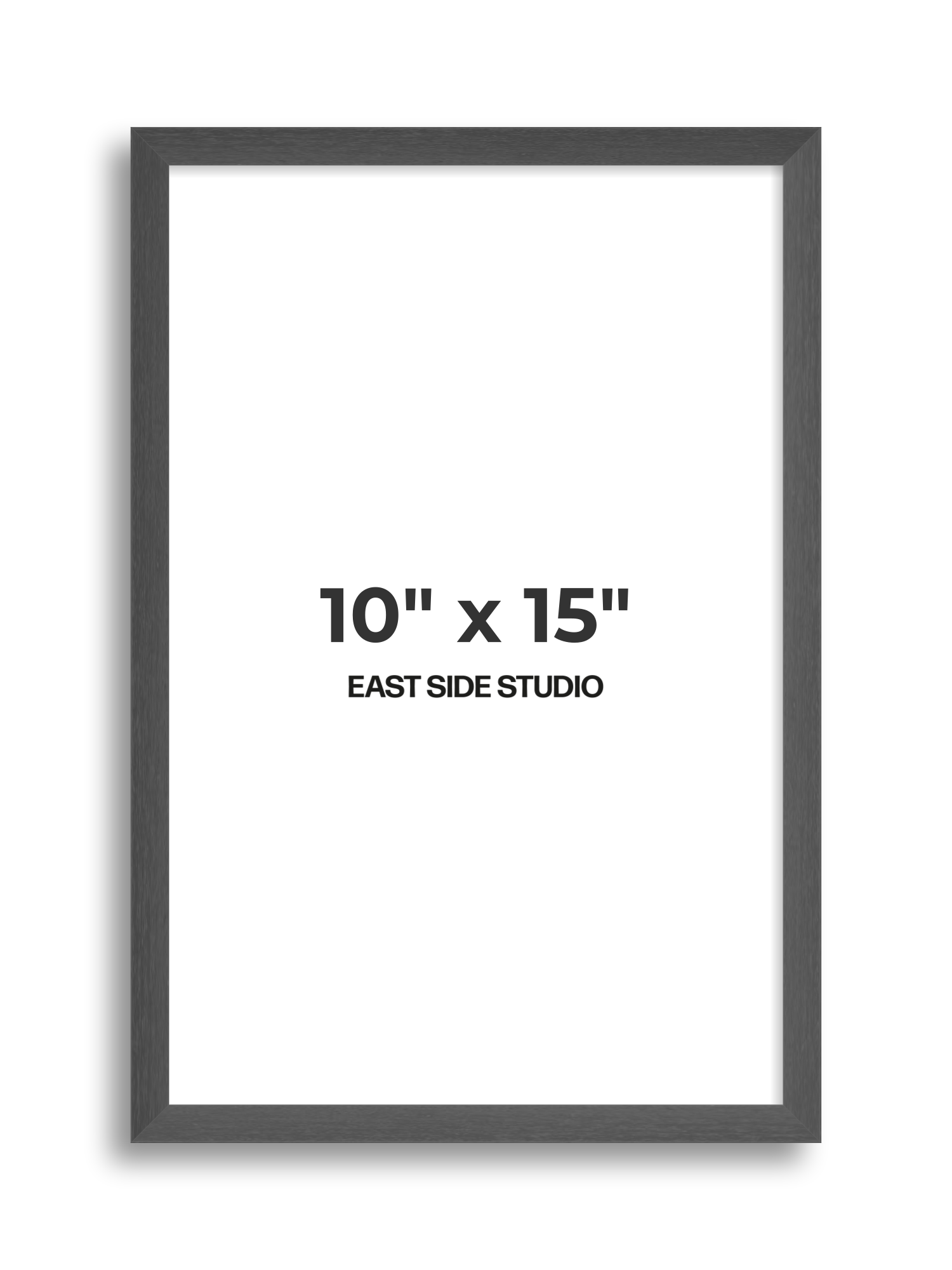 Slate Grey 10" x 15" picture frame