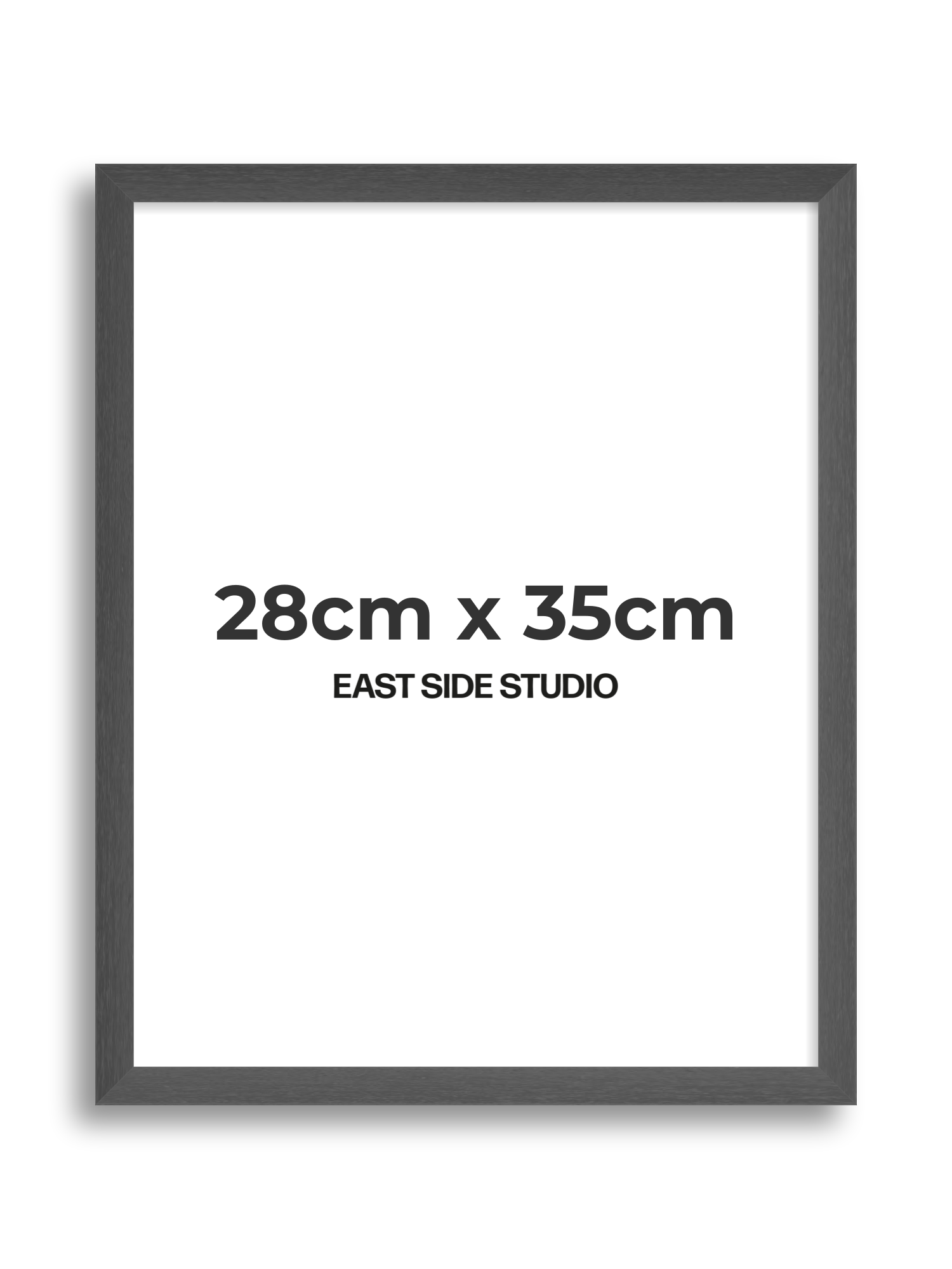 Slate Grey 28cm x 35cm picture frame