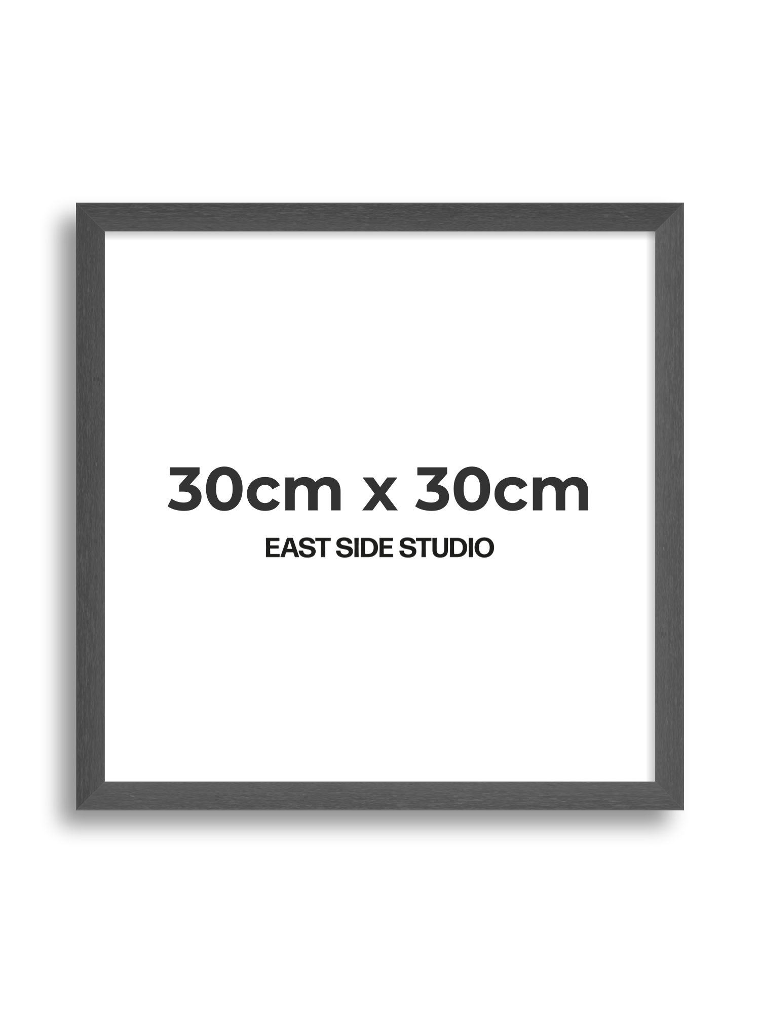 Slate Grey 30cm x 30cm picture frame