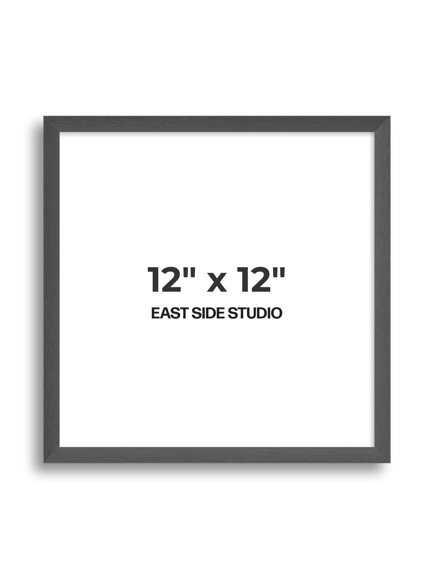 Slate Grey 12" x 12" picture frame