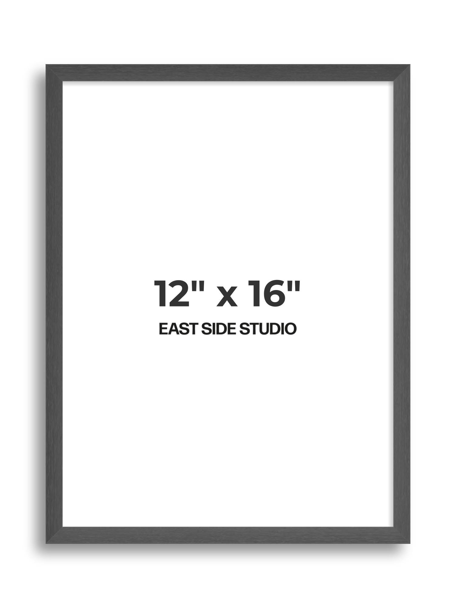 Slate Grey 12" x 16" picture frame
