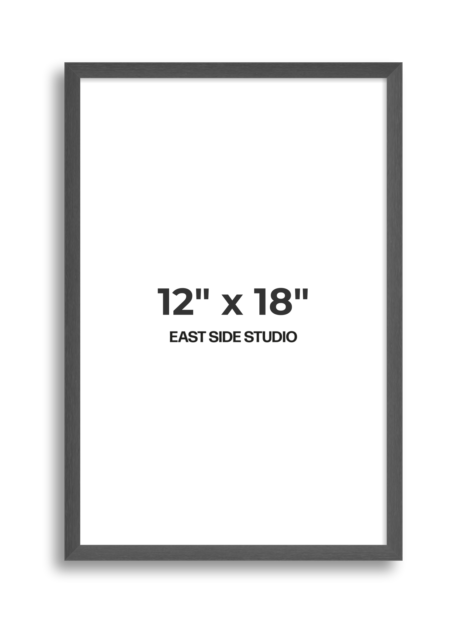Slate Grey 12" x 18" picture frame