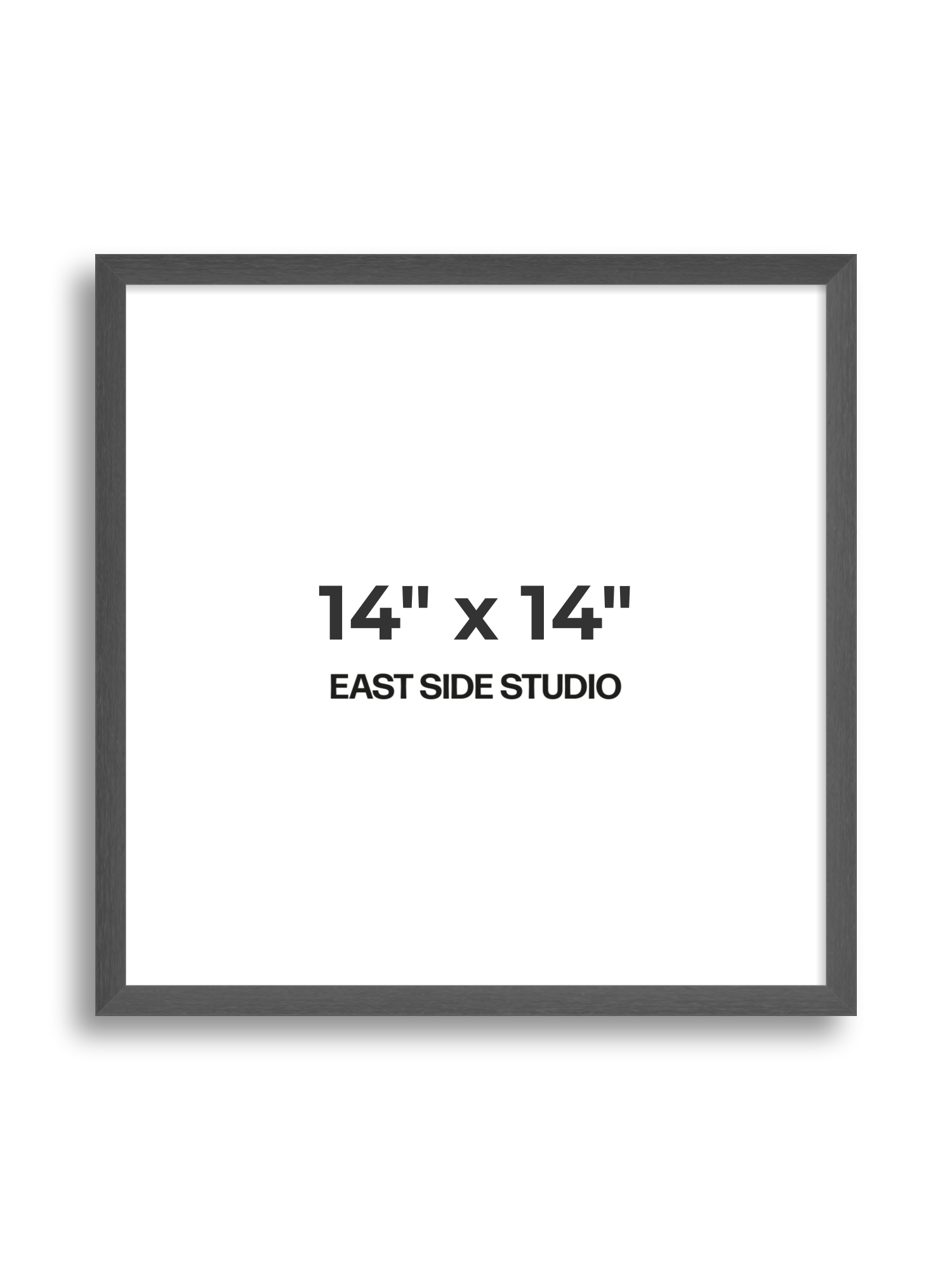 Slate Grey 14" x 14" picture frame