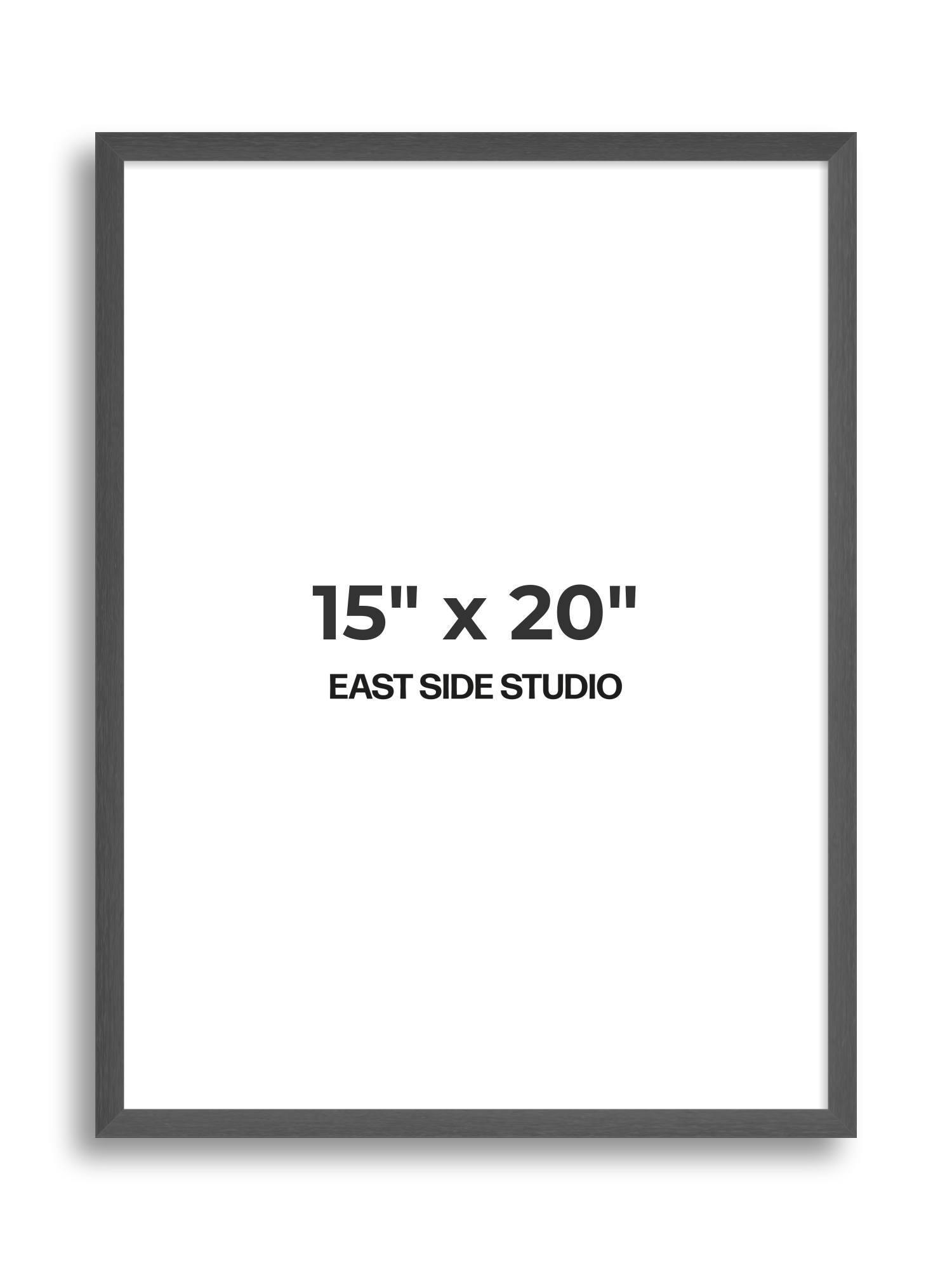 Slate Grey 15" x 20" picture frame