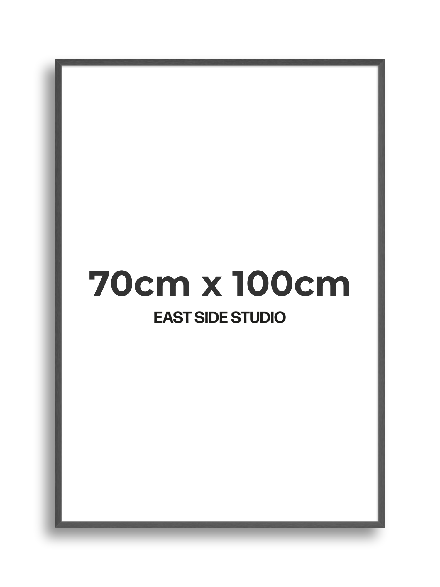 Slate Grey 70cm x 100cm picture frame