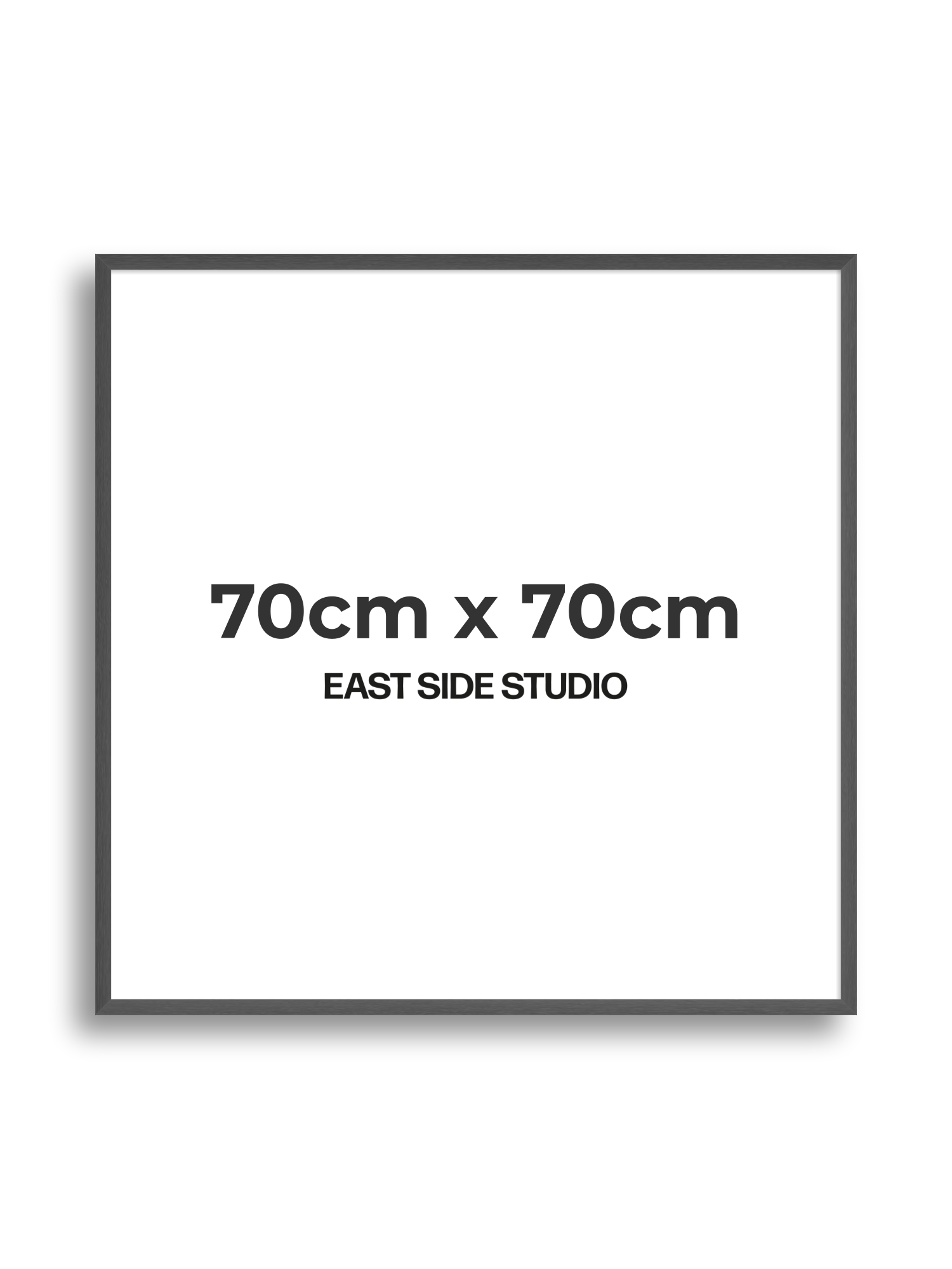 Slate Grey 70cm x 70cm picture frame