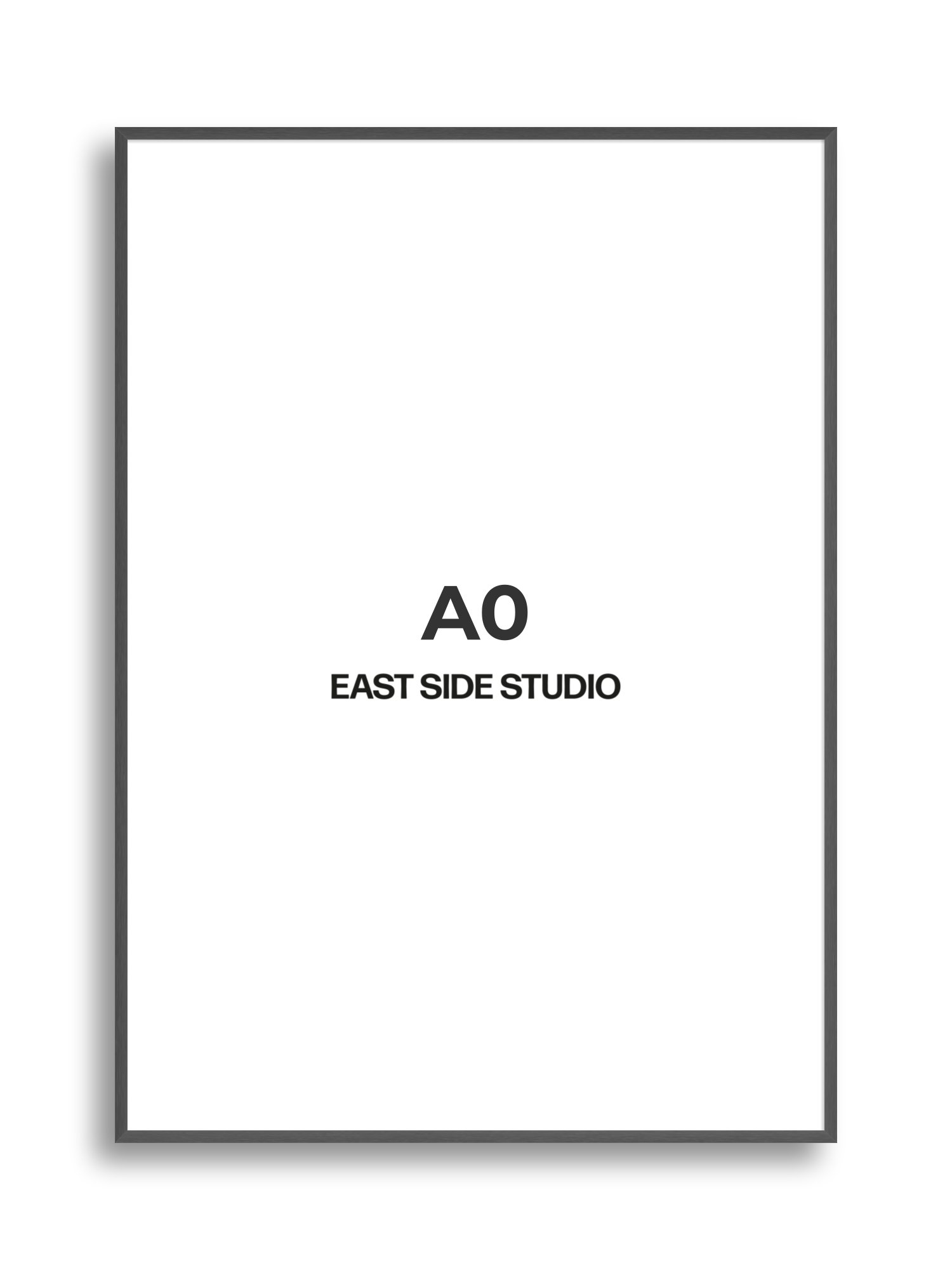 Slate Grey A0 picture frame