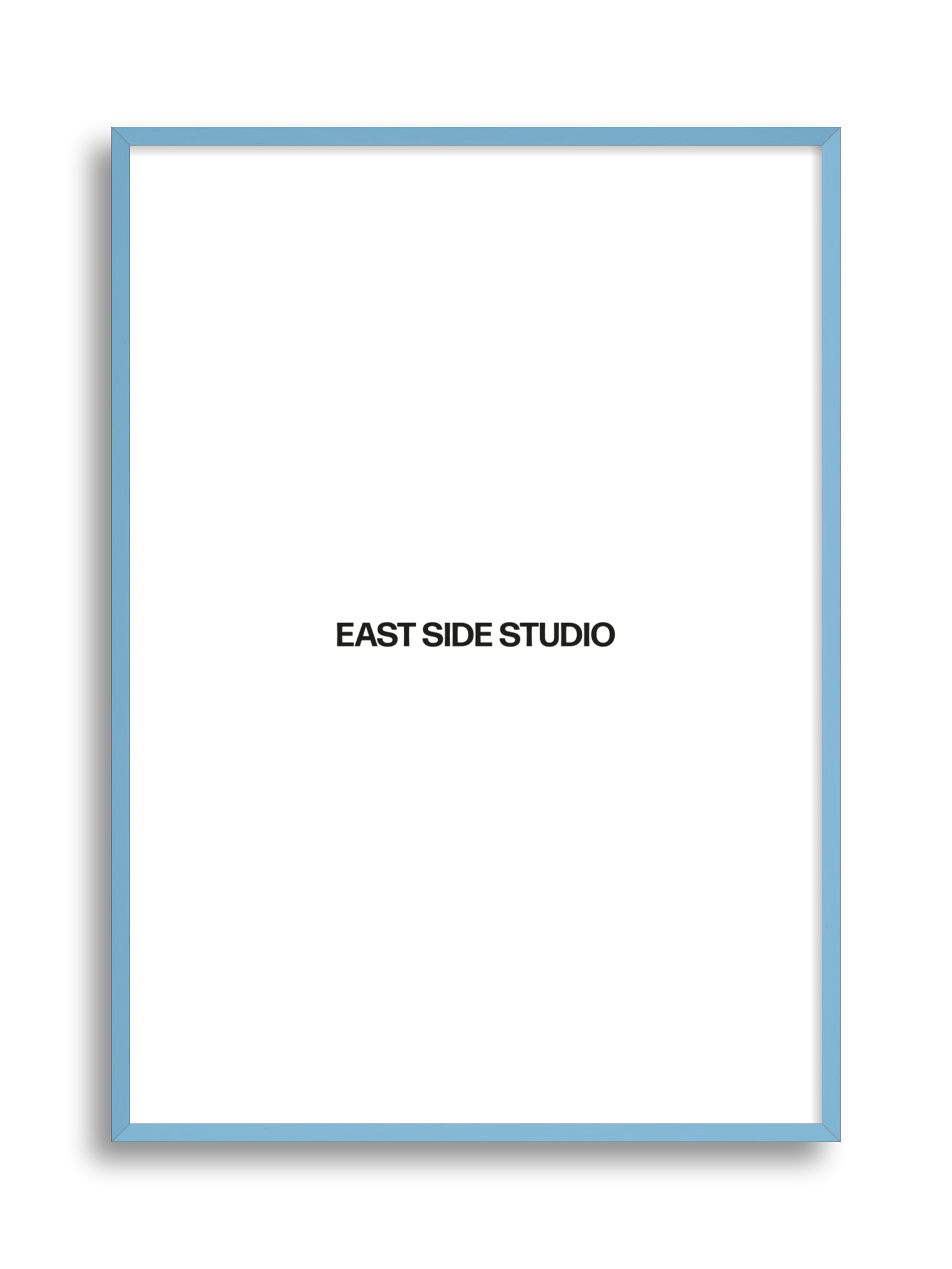 Sky Blue picture frame