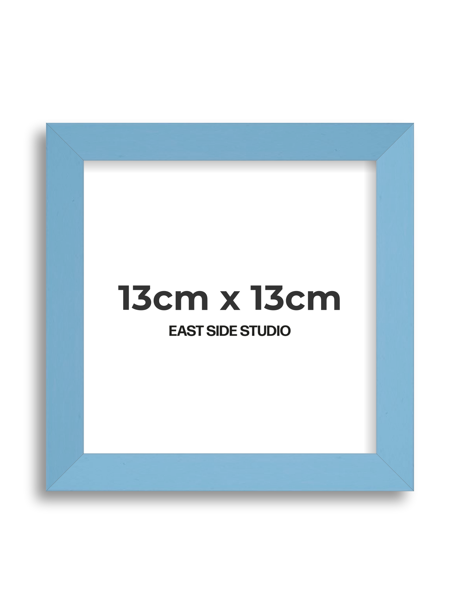 Sky Blue 13cm x 13cm picture frame