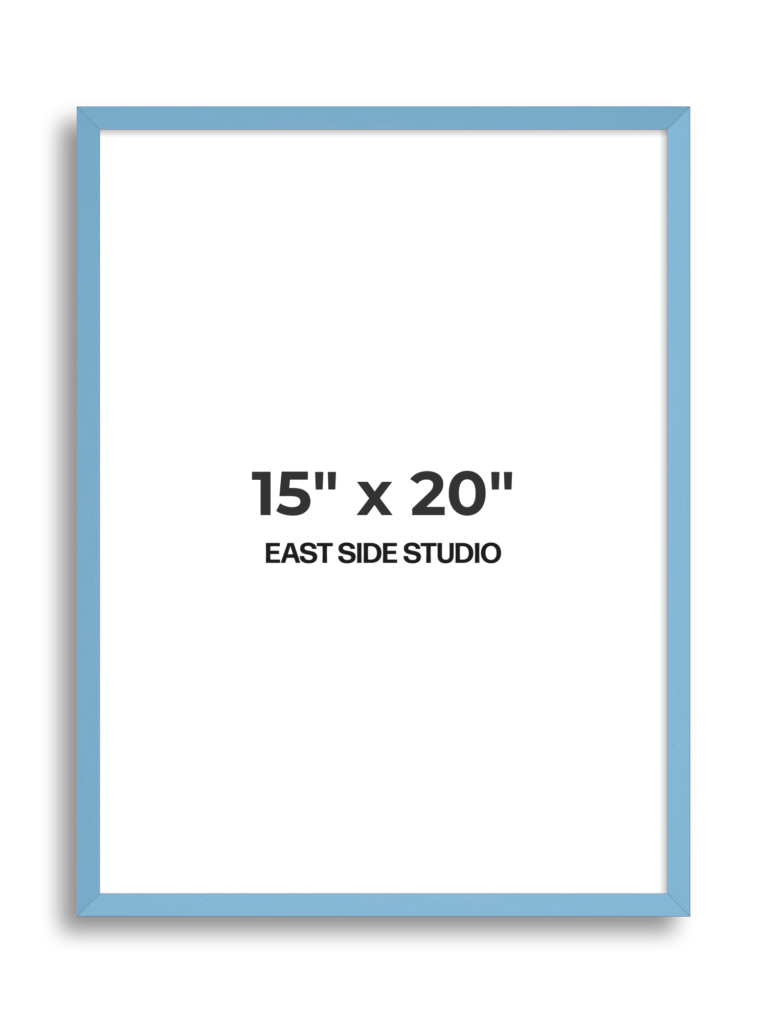 Sky Blue 15" x 20" picture frame