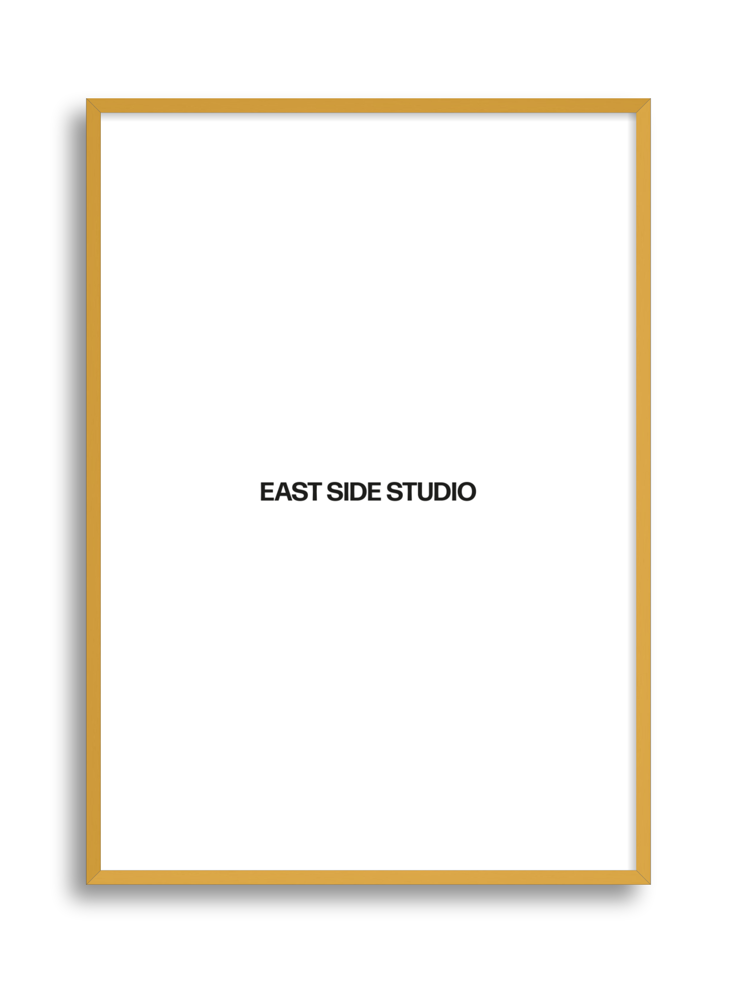 Mustard Yellow picture frame