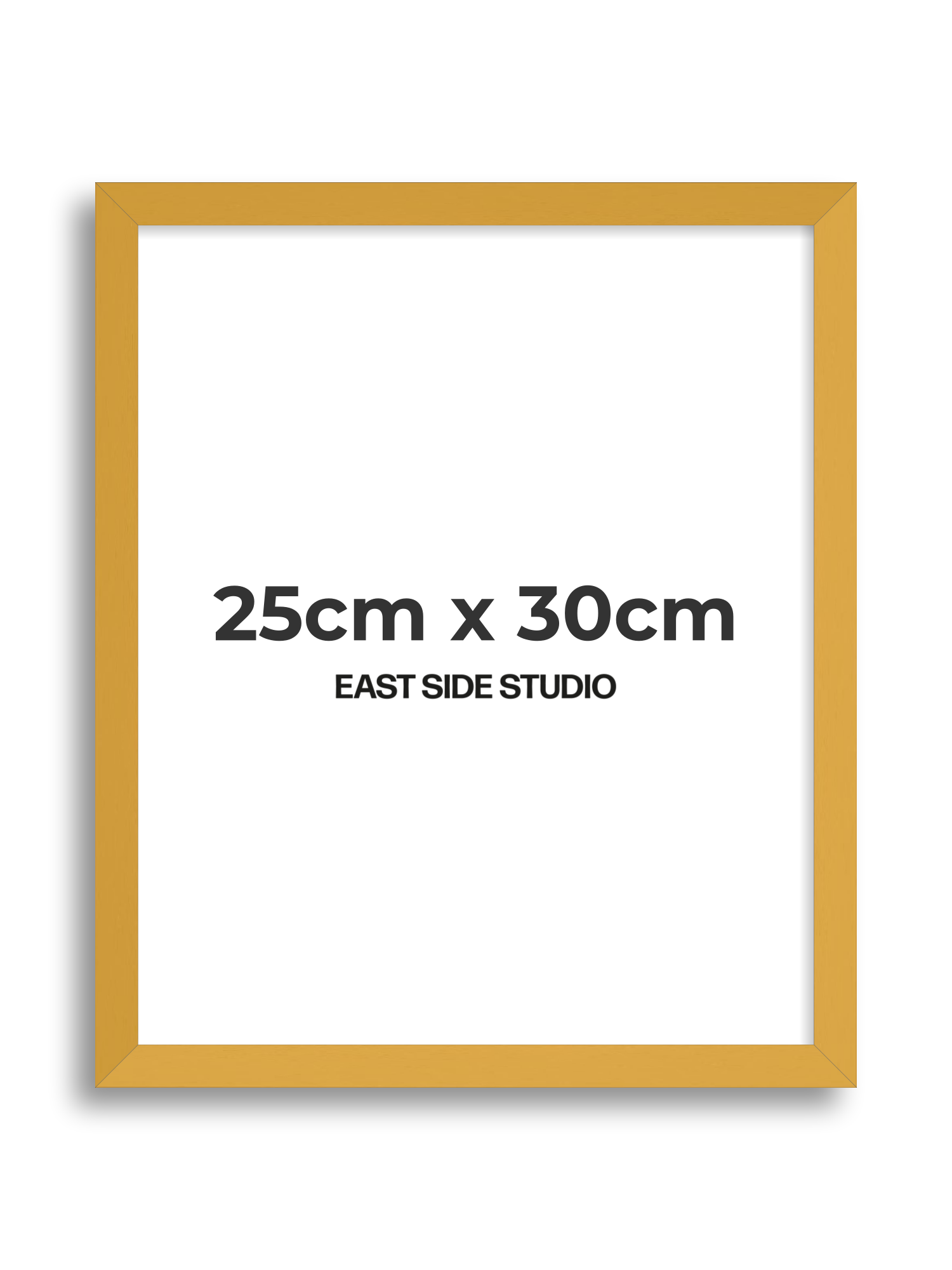 Mustard Yellow 25cm x 30cm picture frame