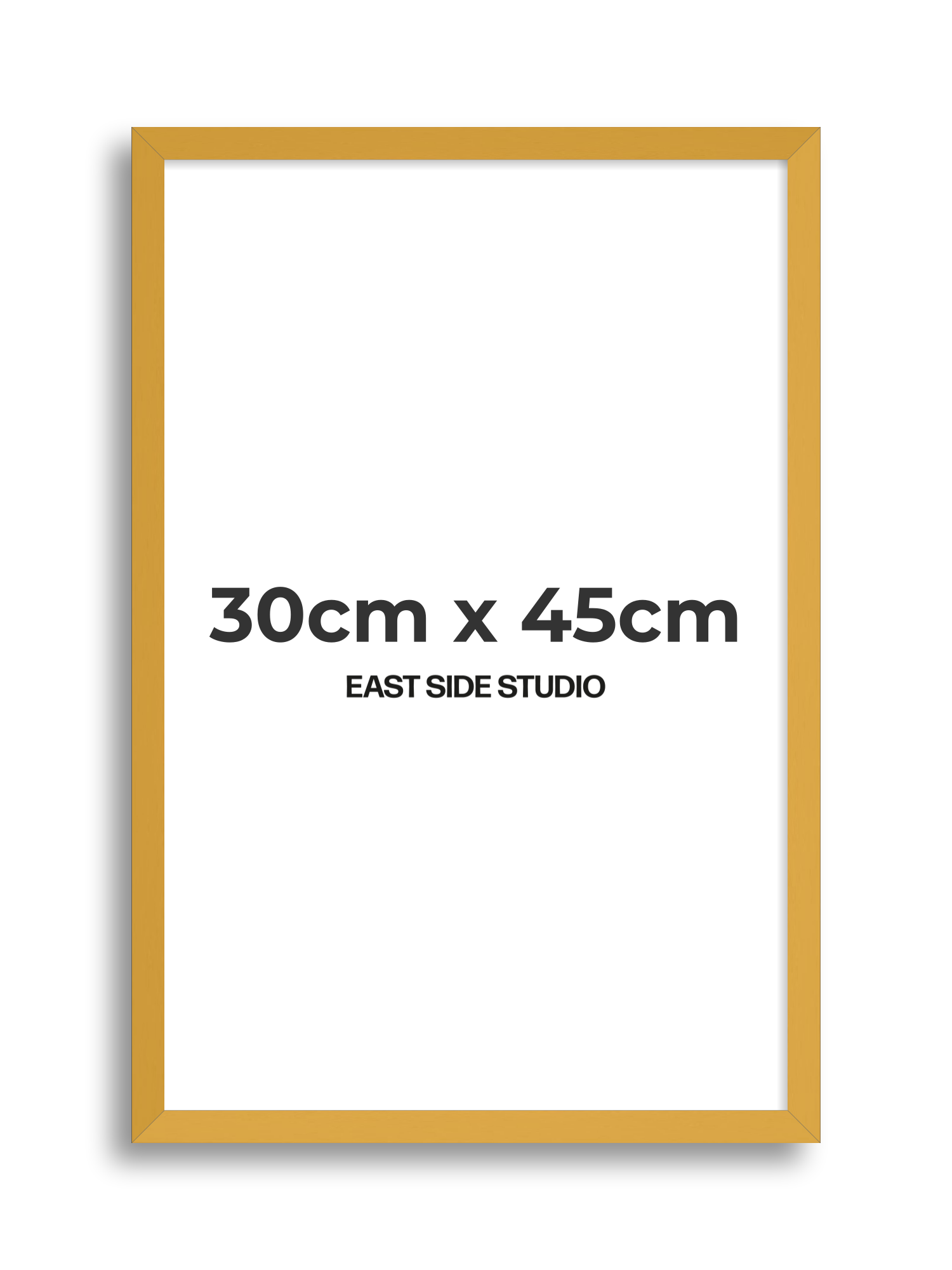 Mustard Yellow 30cm x 45cm picture frame