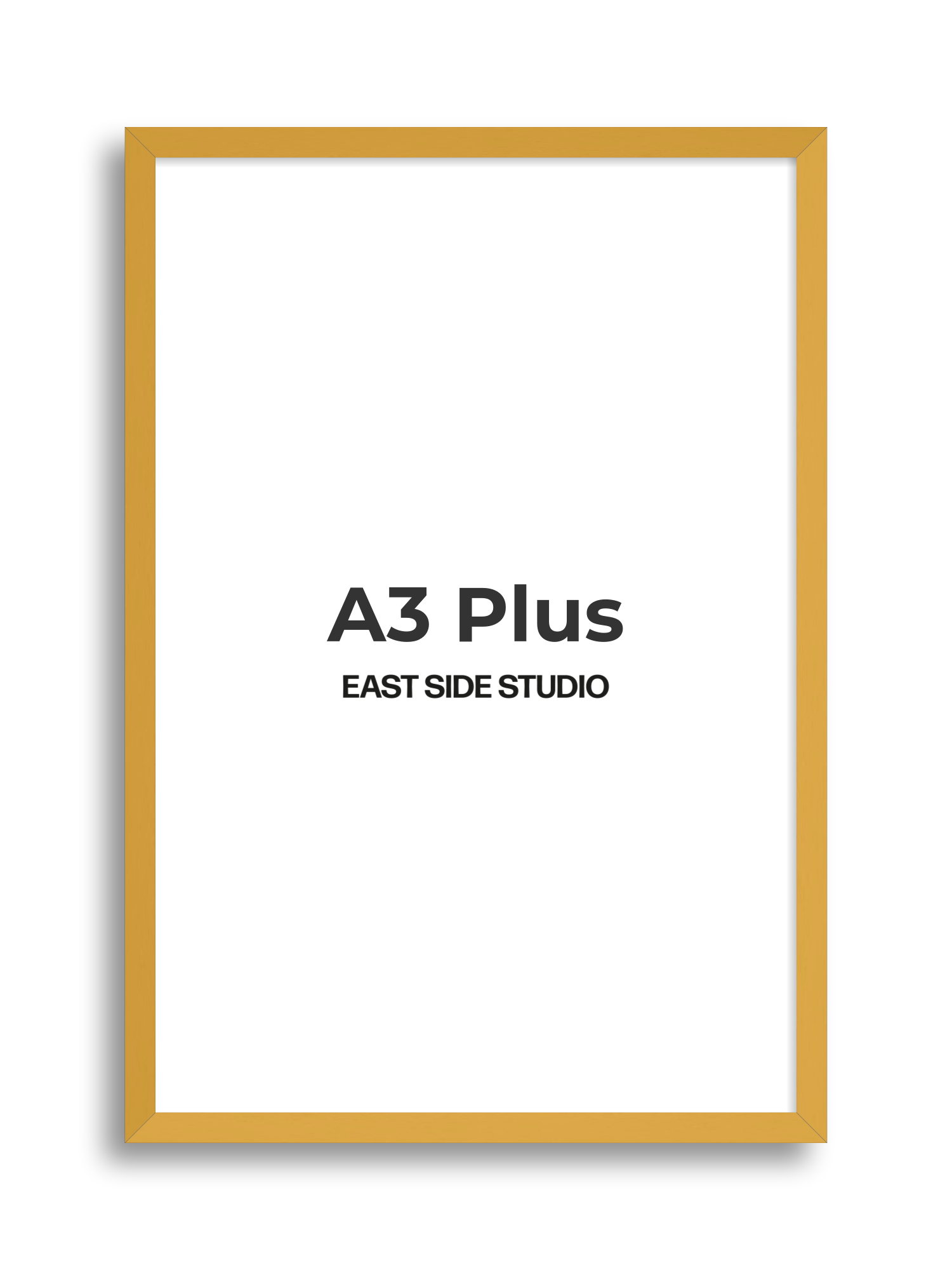 Mustard Yellow A3 Plus picture frame