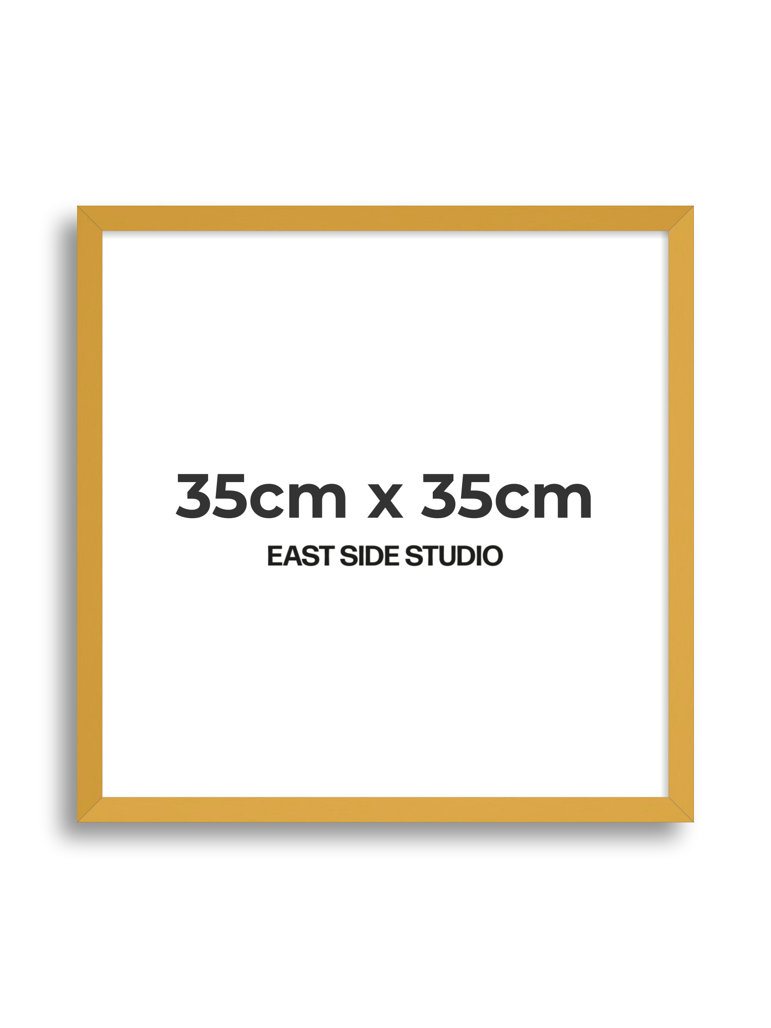 Mustard Yellow 35cm x 35cm picture frame