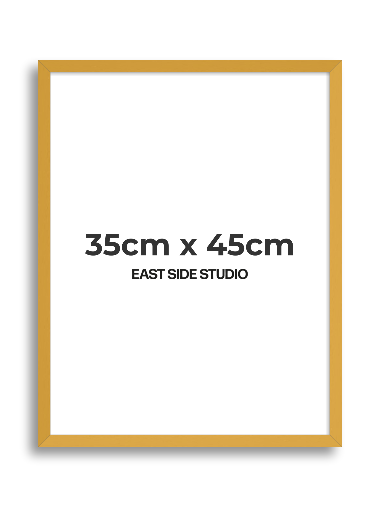 Mustard Yellow 35cm x 45cm picture frame