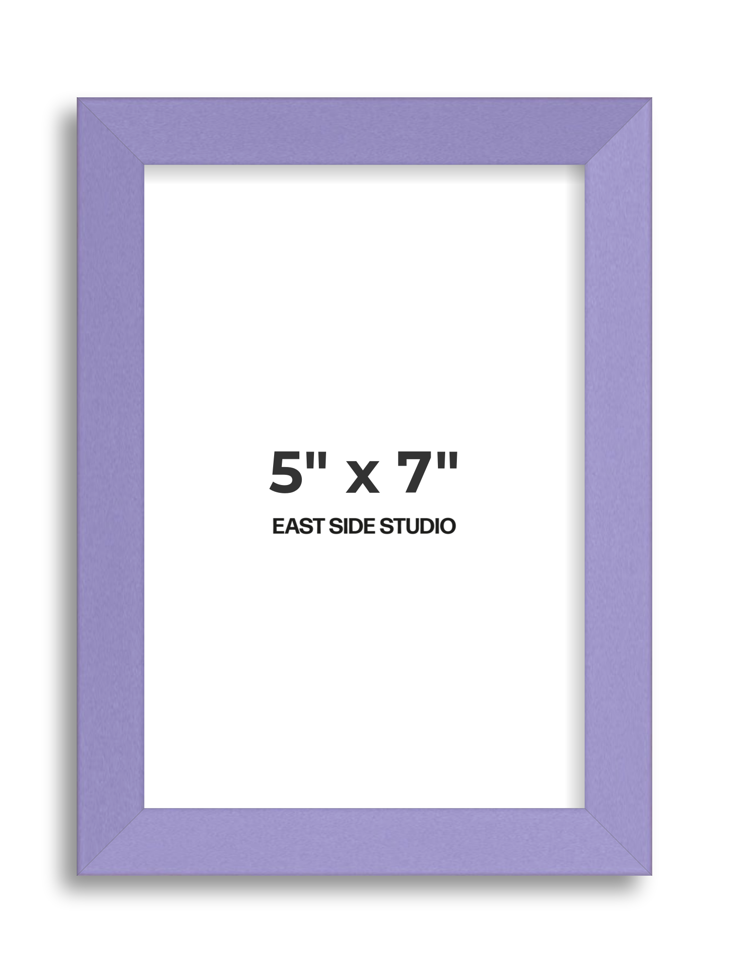 Lilac 5" x 7" picture frame