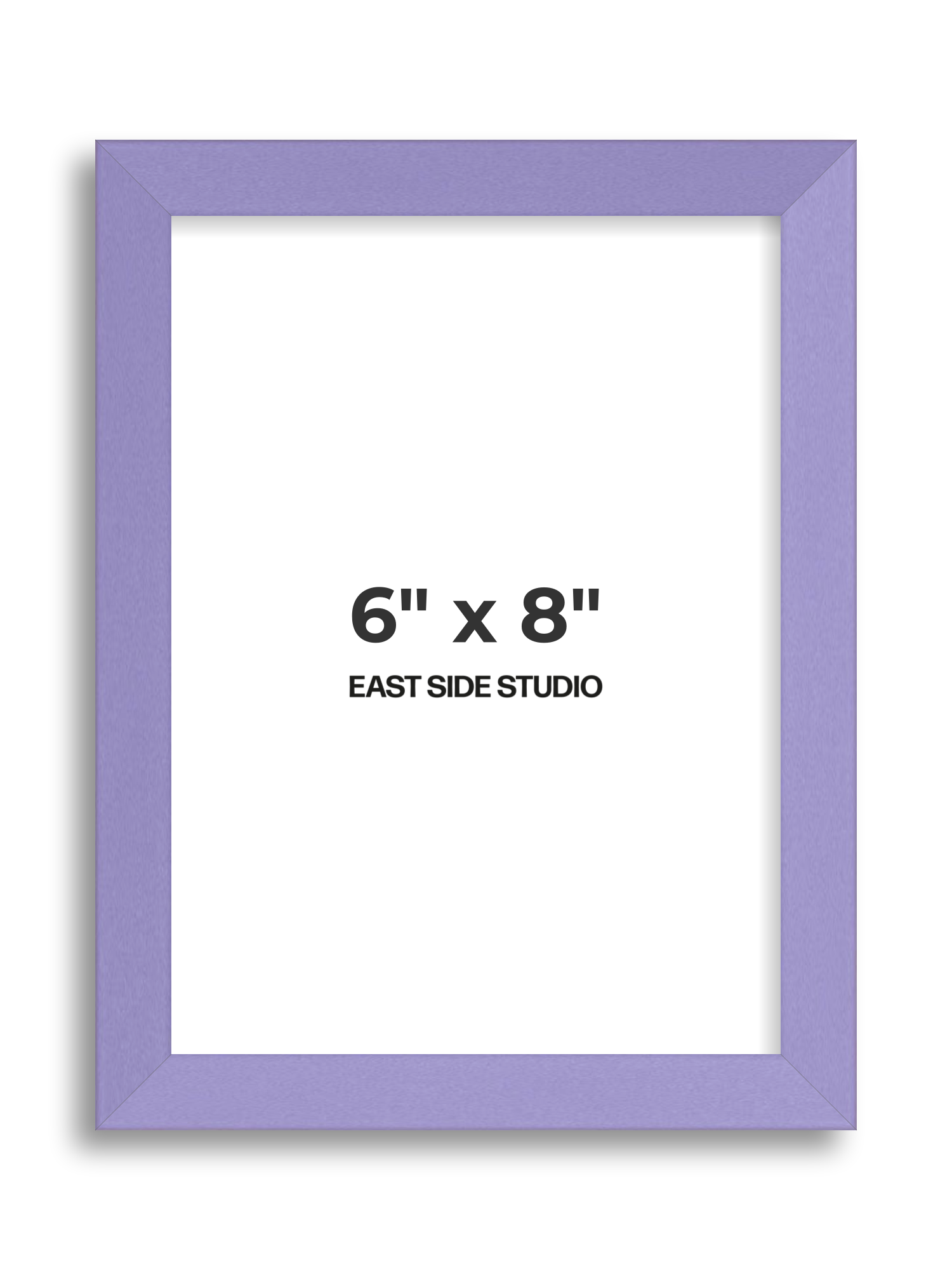 Lilac 6" x 8" picture frame
