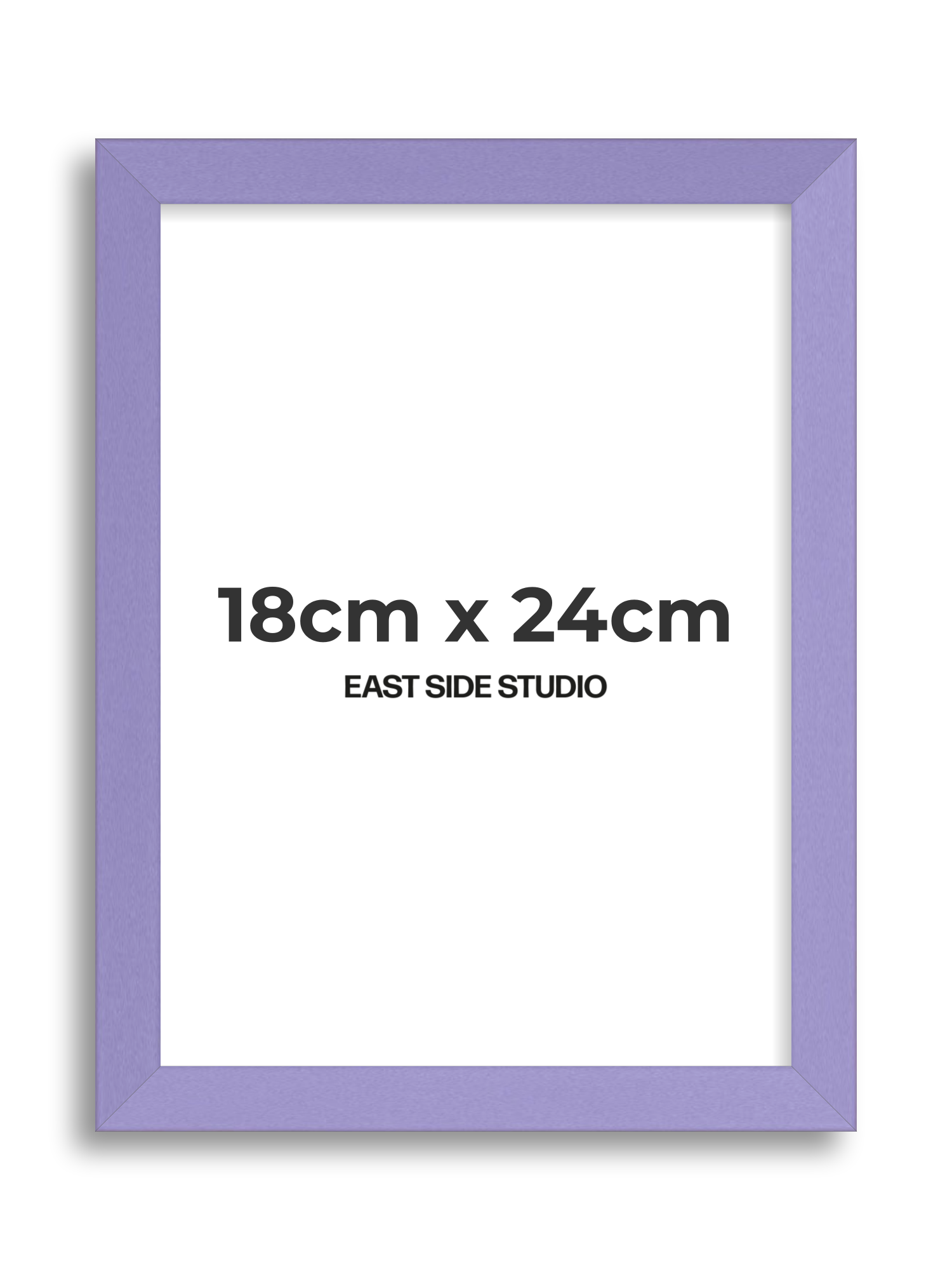 Lilac 18cm x 24cm picture frame