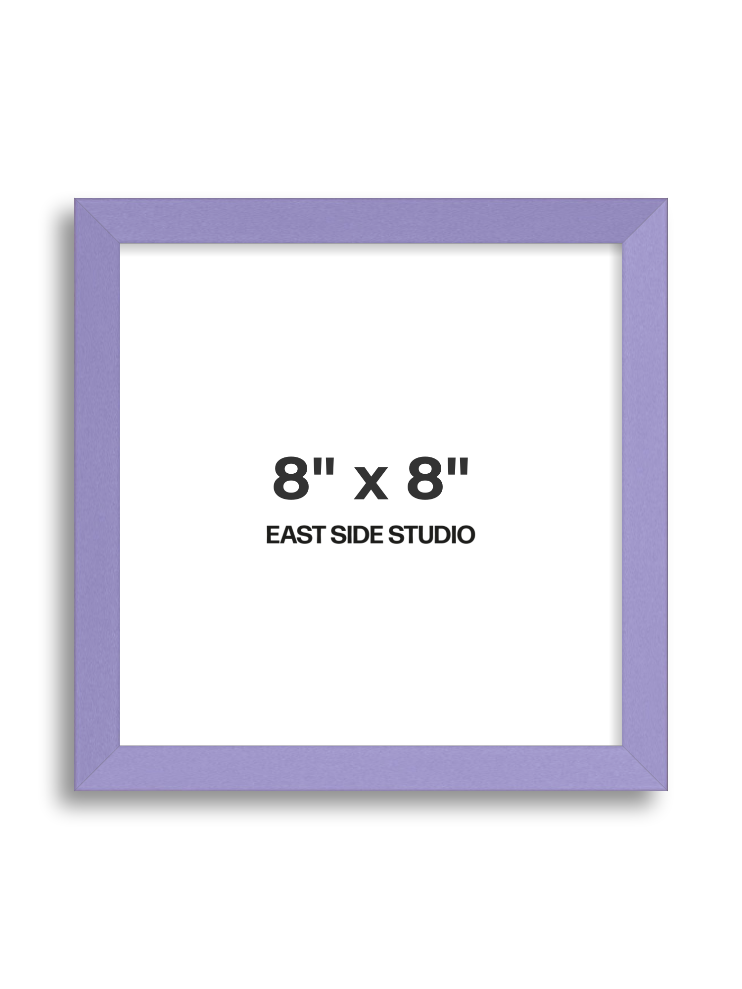 Lilac 8" x 8" picture frame