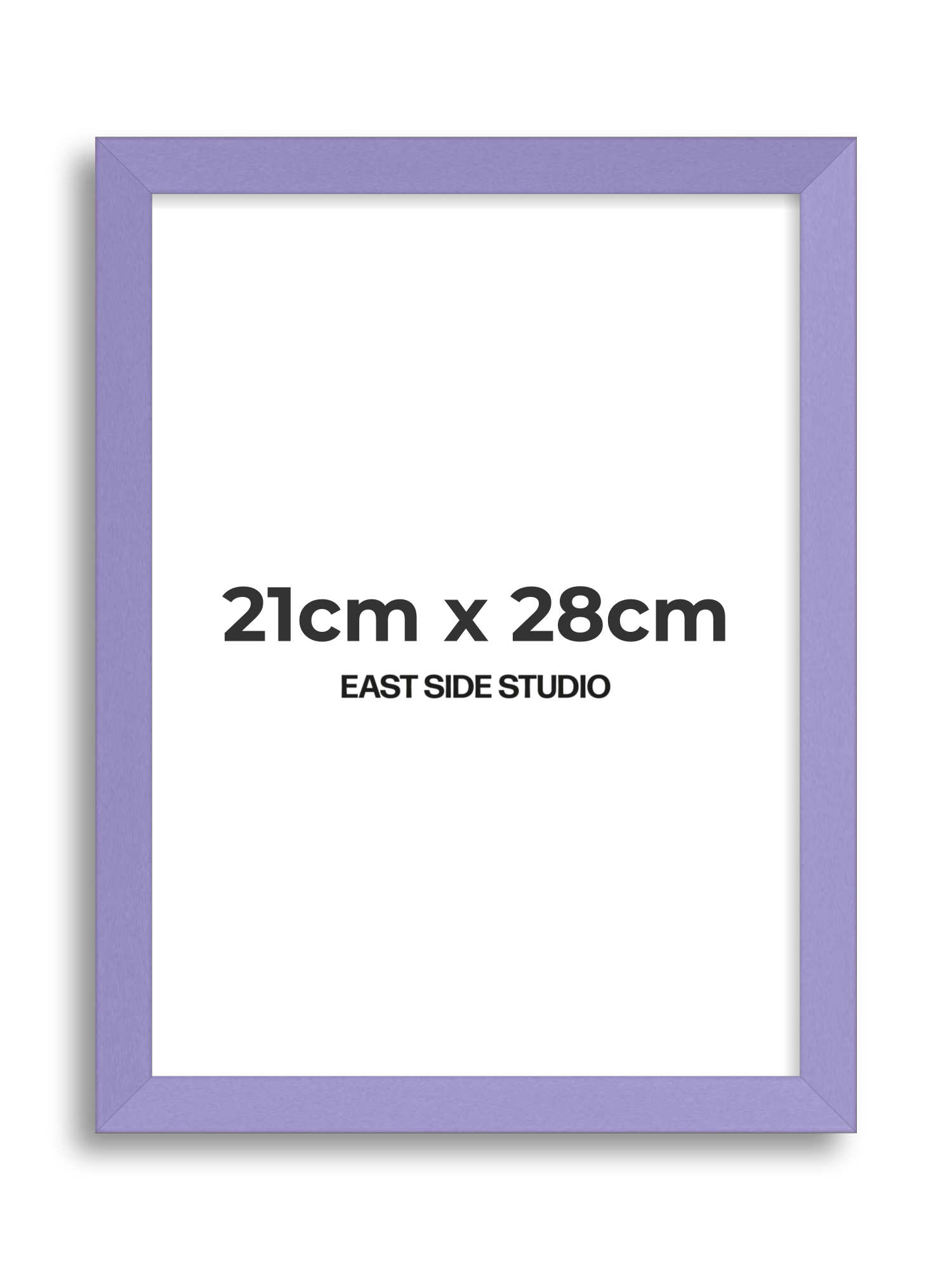 Lilac 21cm x 28cm picture frame