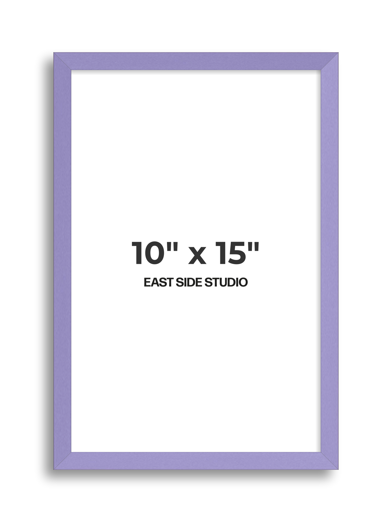 Lilac 10" x 15" picture frame