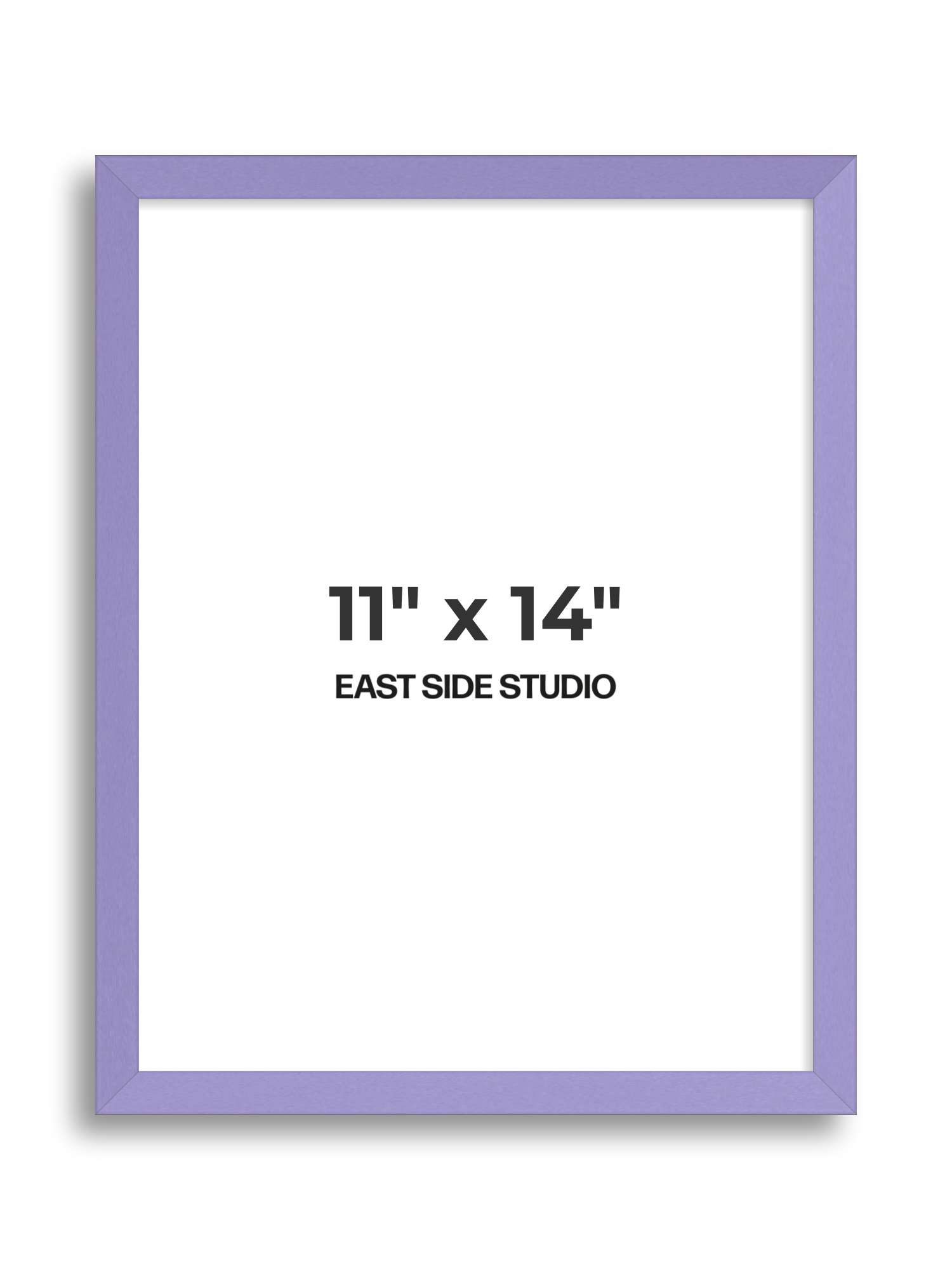 Lilac 11" x 14" picture frame