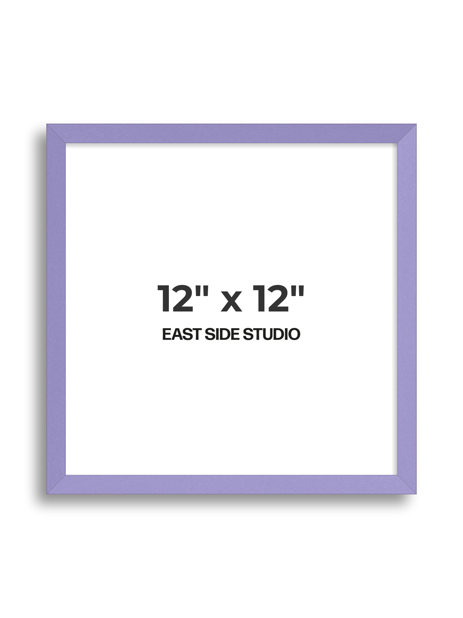 Lilac 12" x 12" picture frame