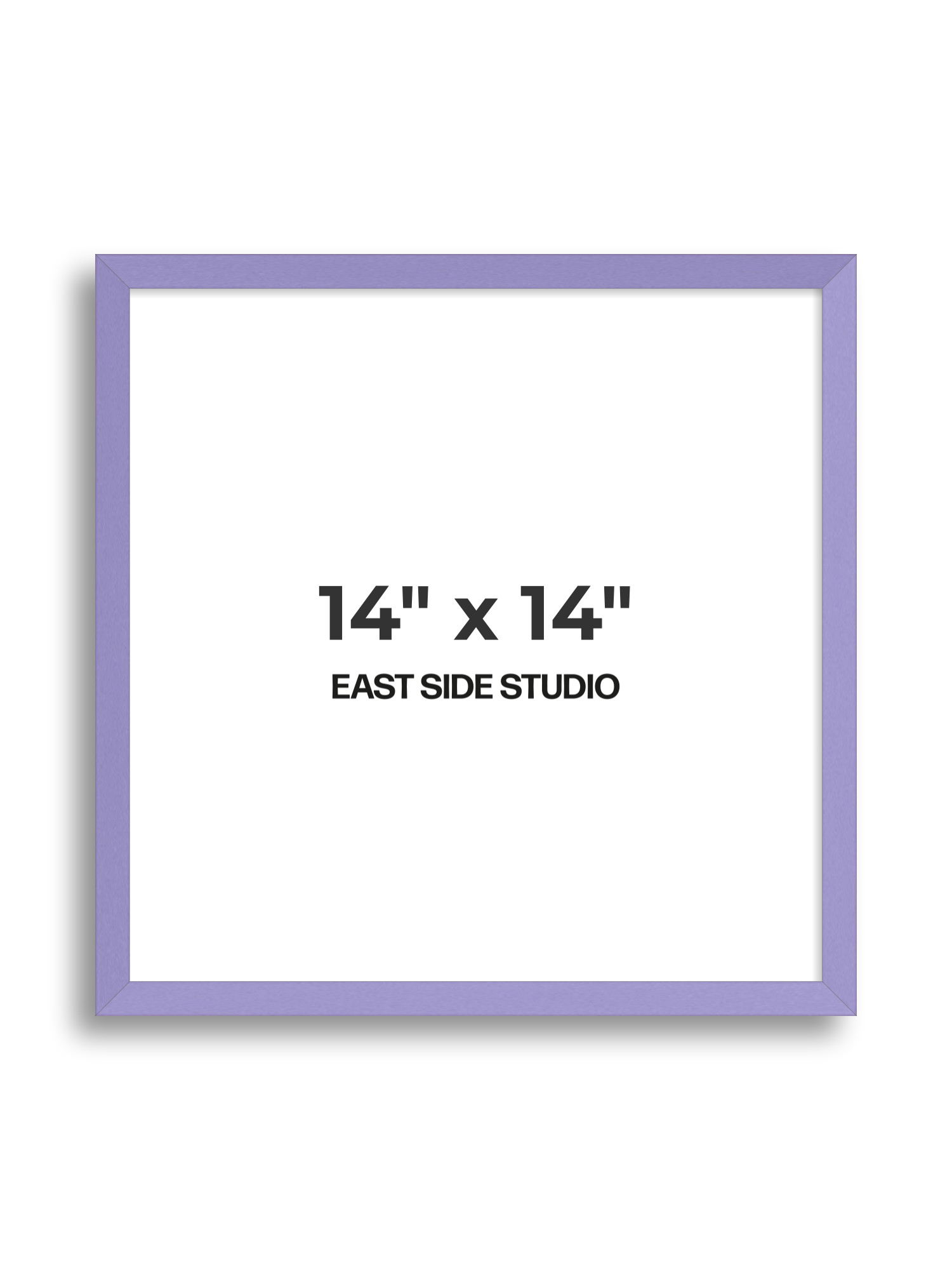 Lilac 14" x 14" picture frame