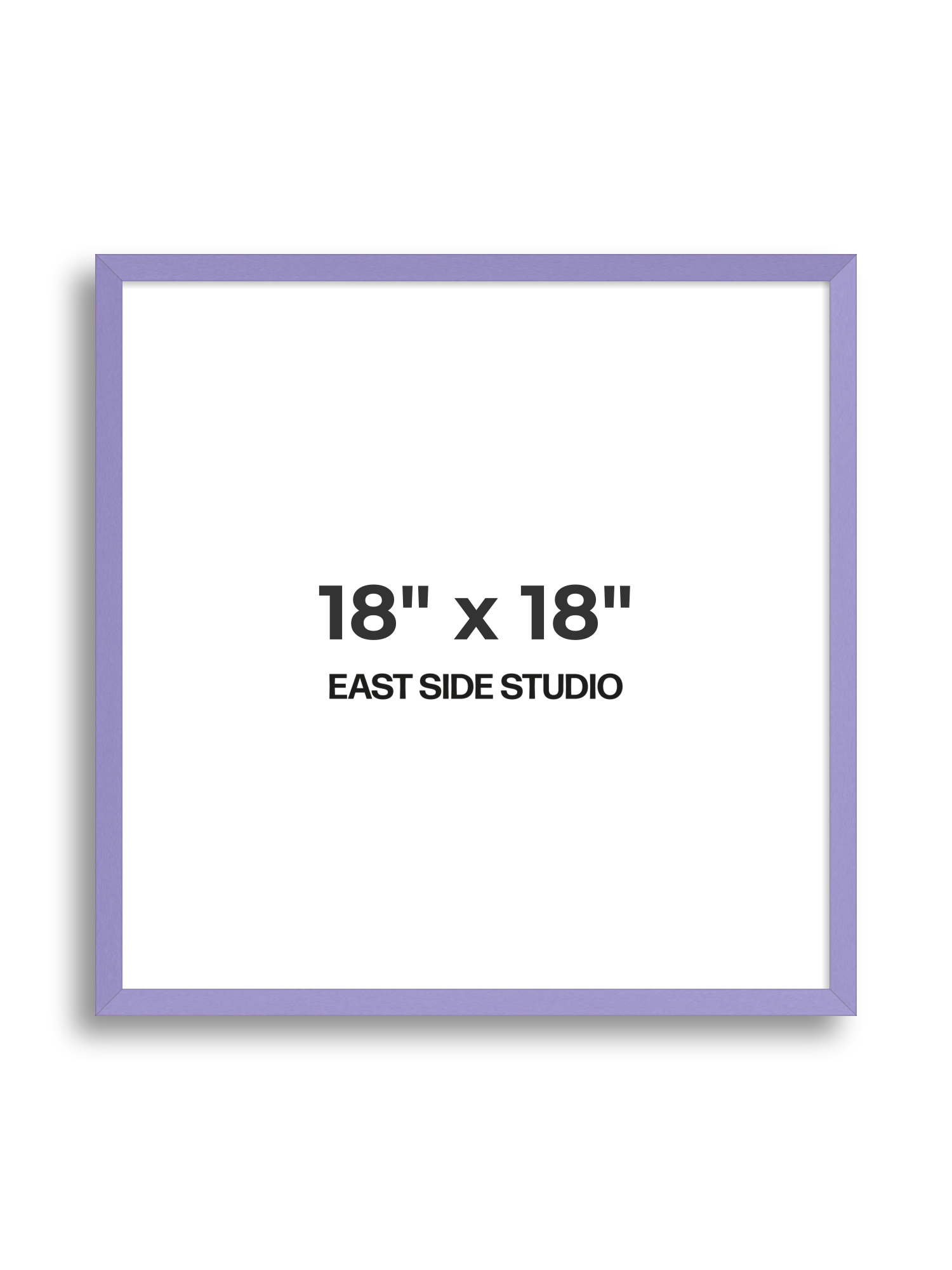 Lilac 18" x 18" picture frame
