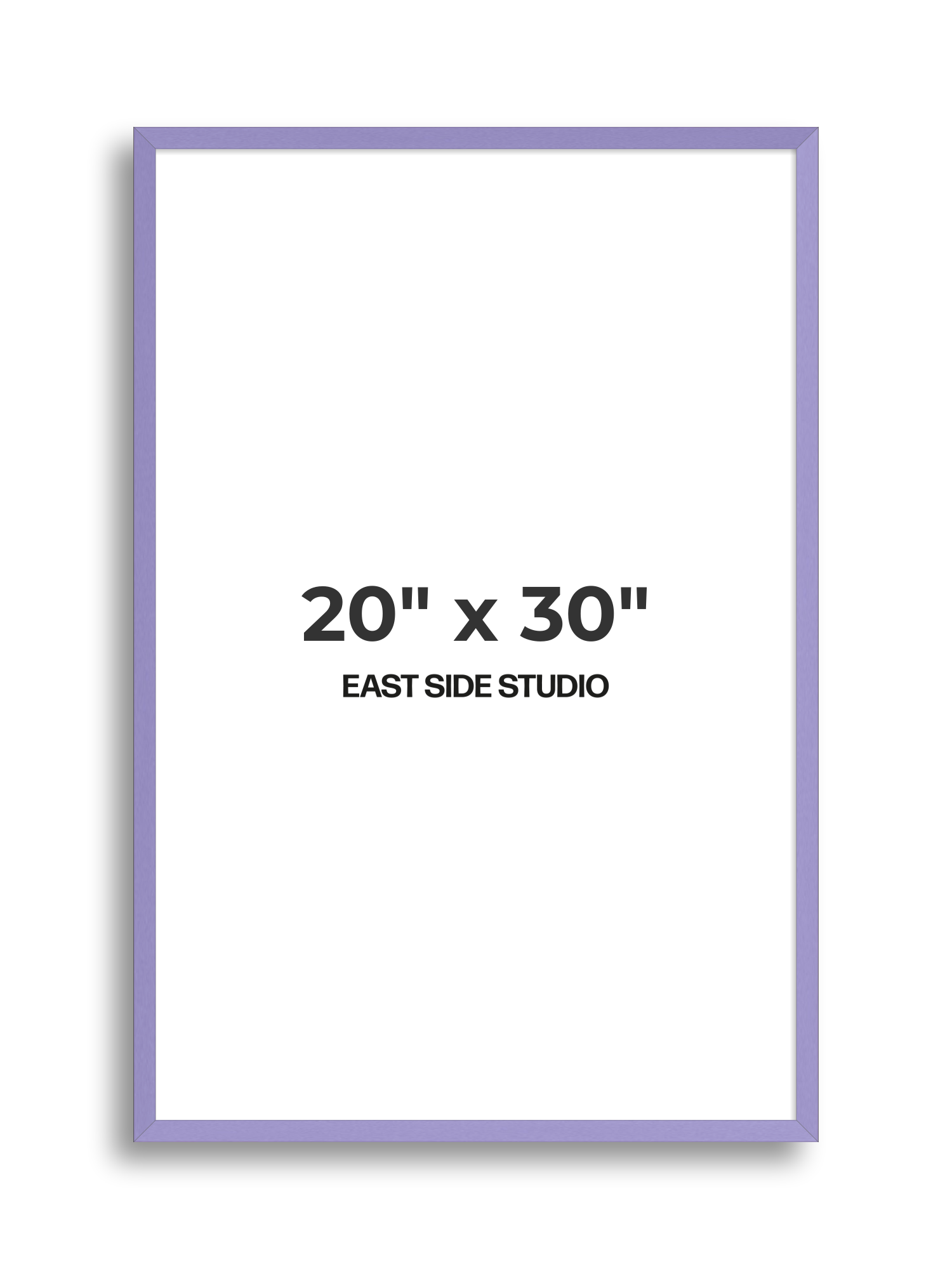 Lilac 20" x 30" picture frame