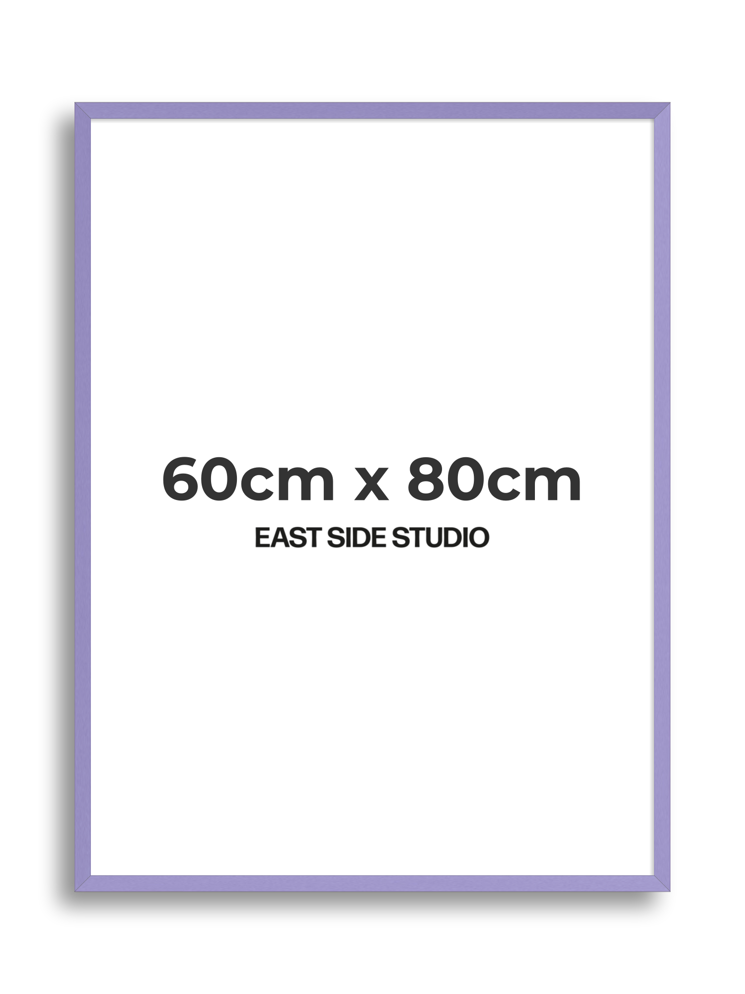 Lilac 60cm x 80cm picture frame