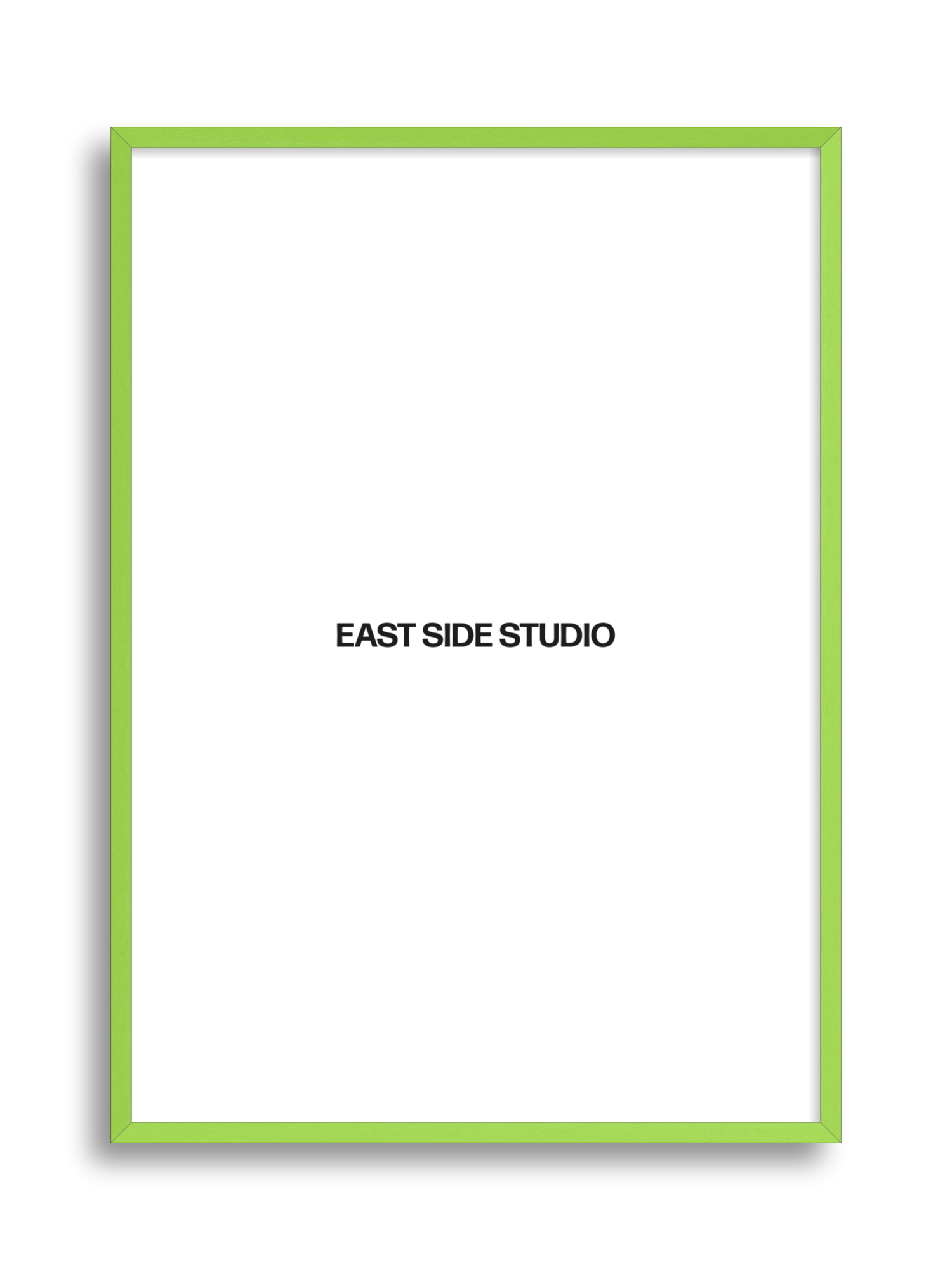 Lime Green picture frame