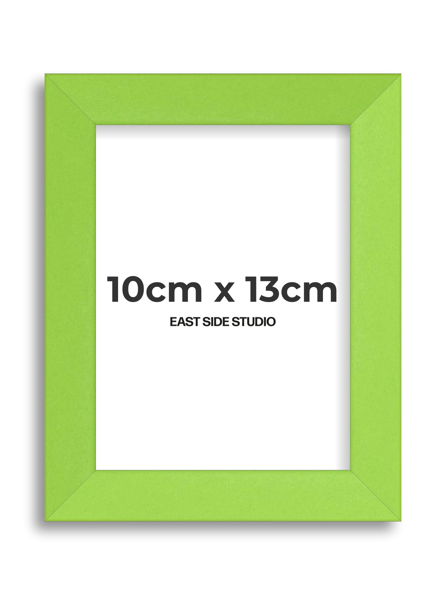 Lime Green 10cm x 13cm picture frame