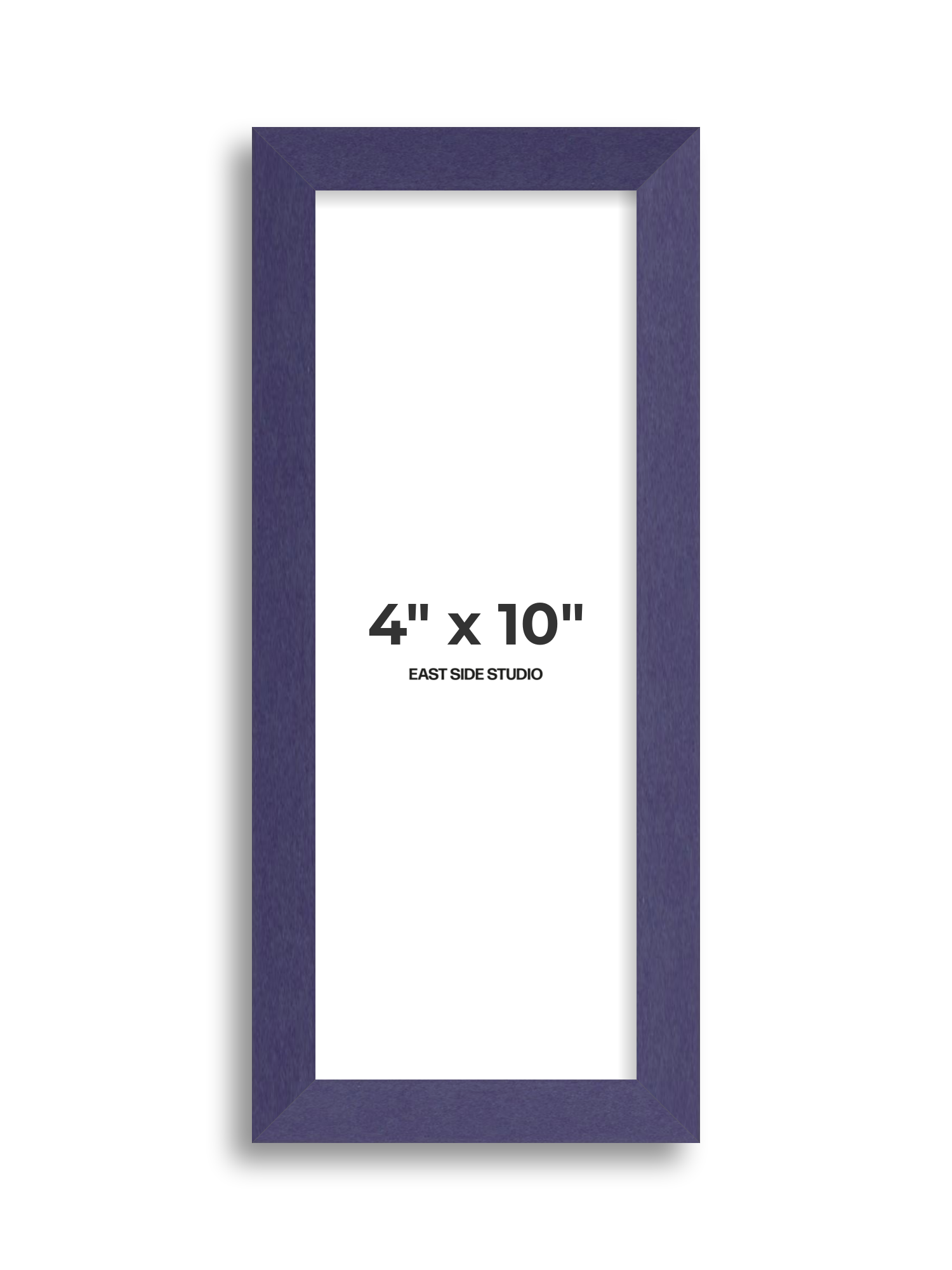 Deep Indigo 4" x 10" picture frame