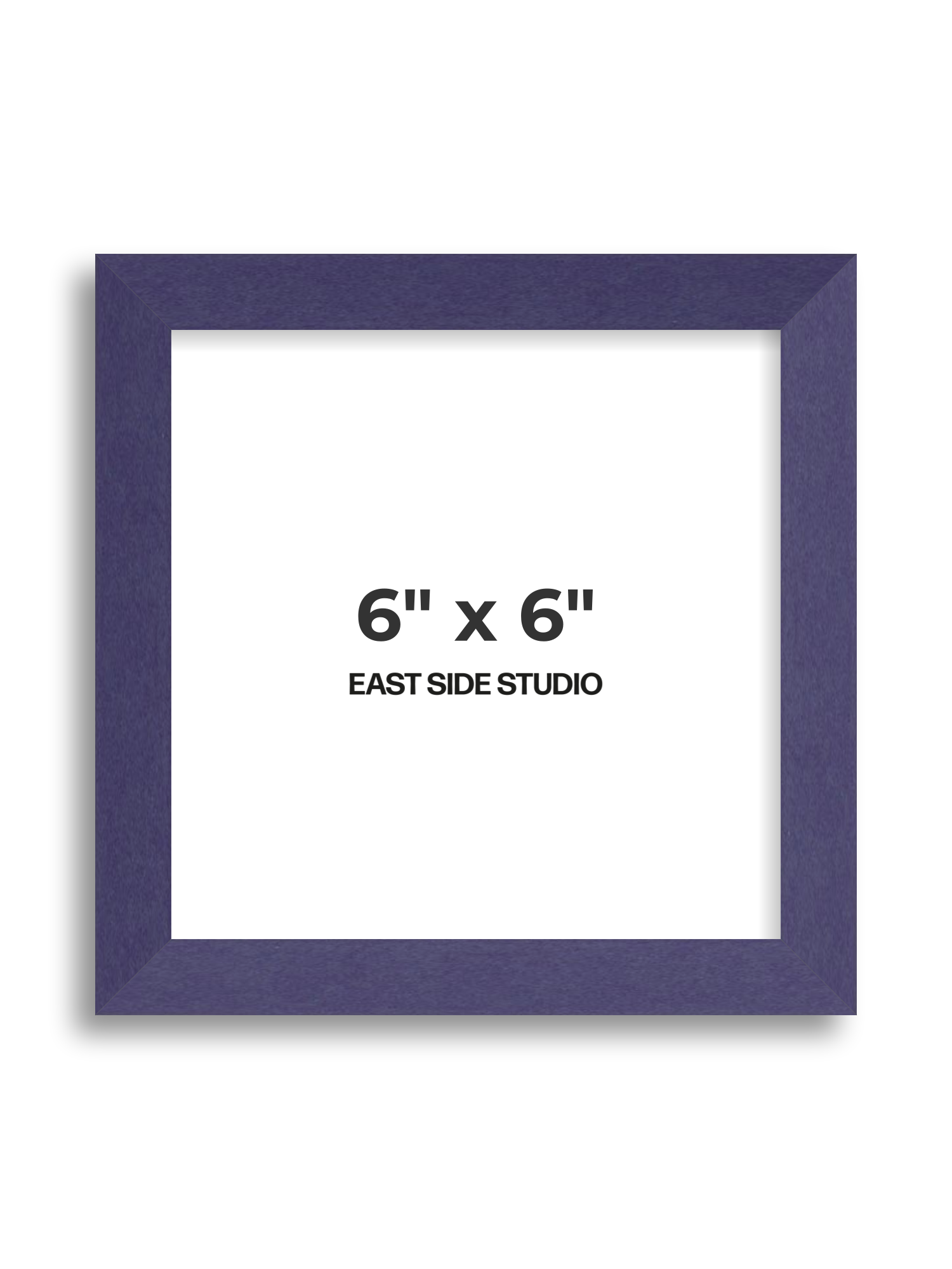 Deep Indigo 6" x 6" picture frame