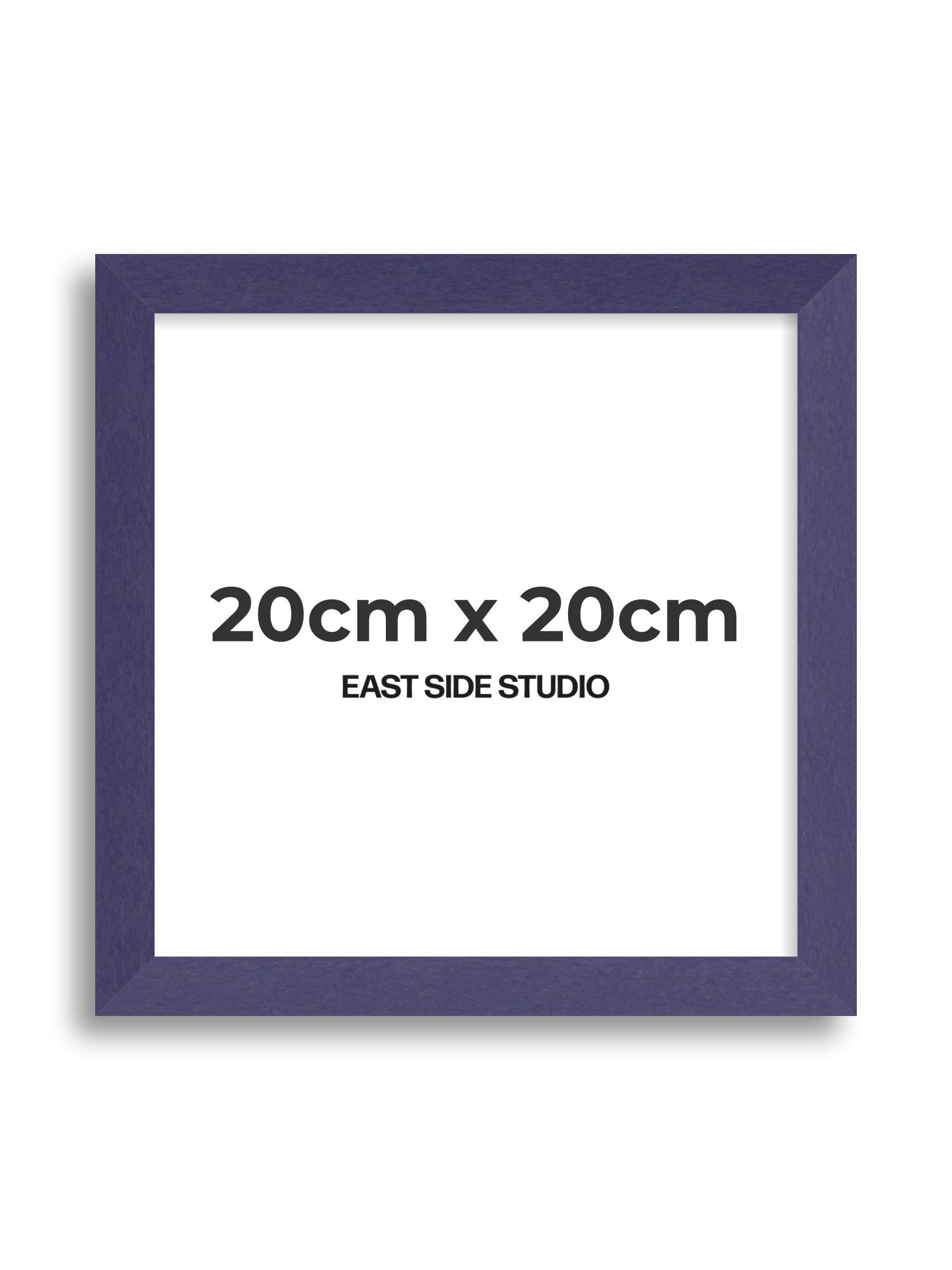 Deep Indigo 20cm x 20cm picture frame