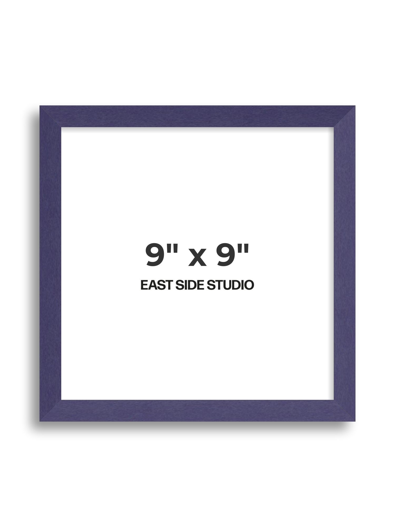 Deep Indigo 9" x 9" picture frame