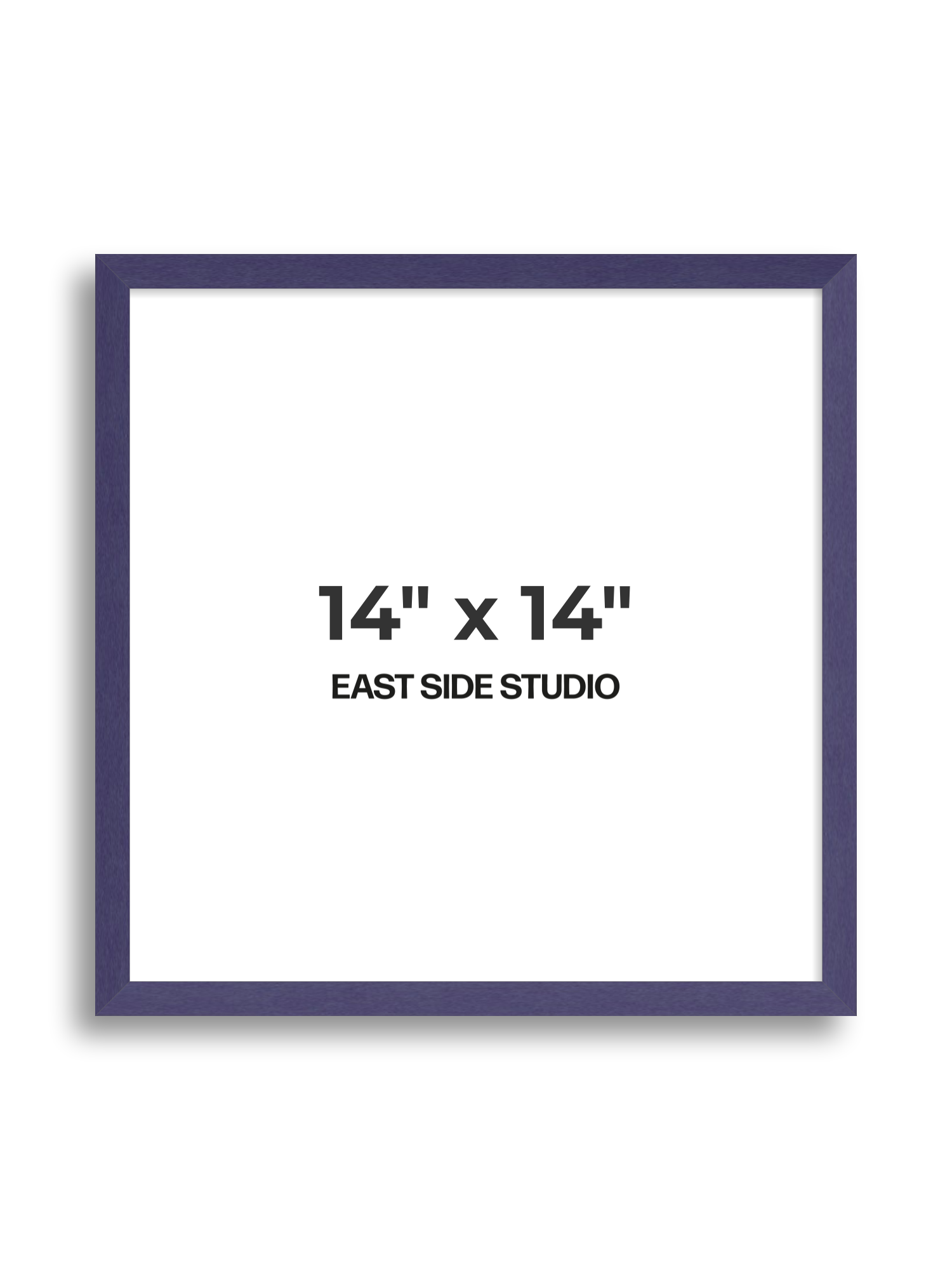 Deep Indigo 14" x 14" picture frame
