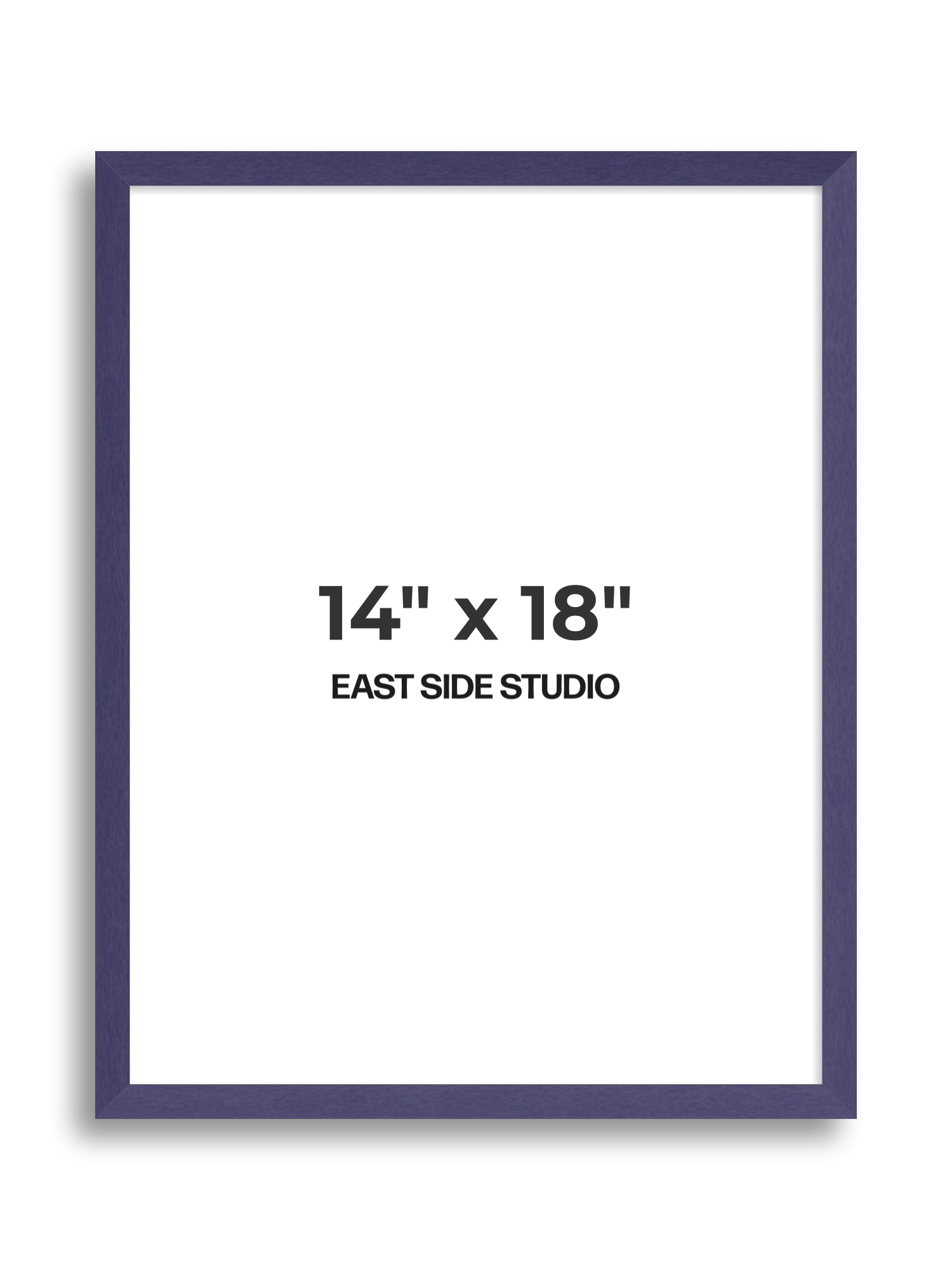 Deep Indigo 14" x 18" picture frame