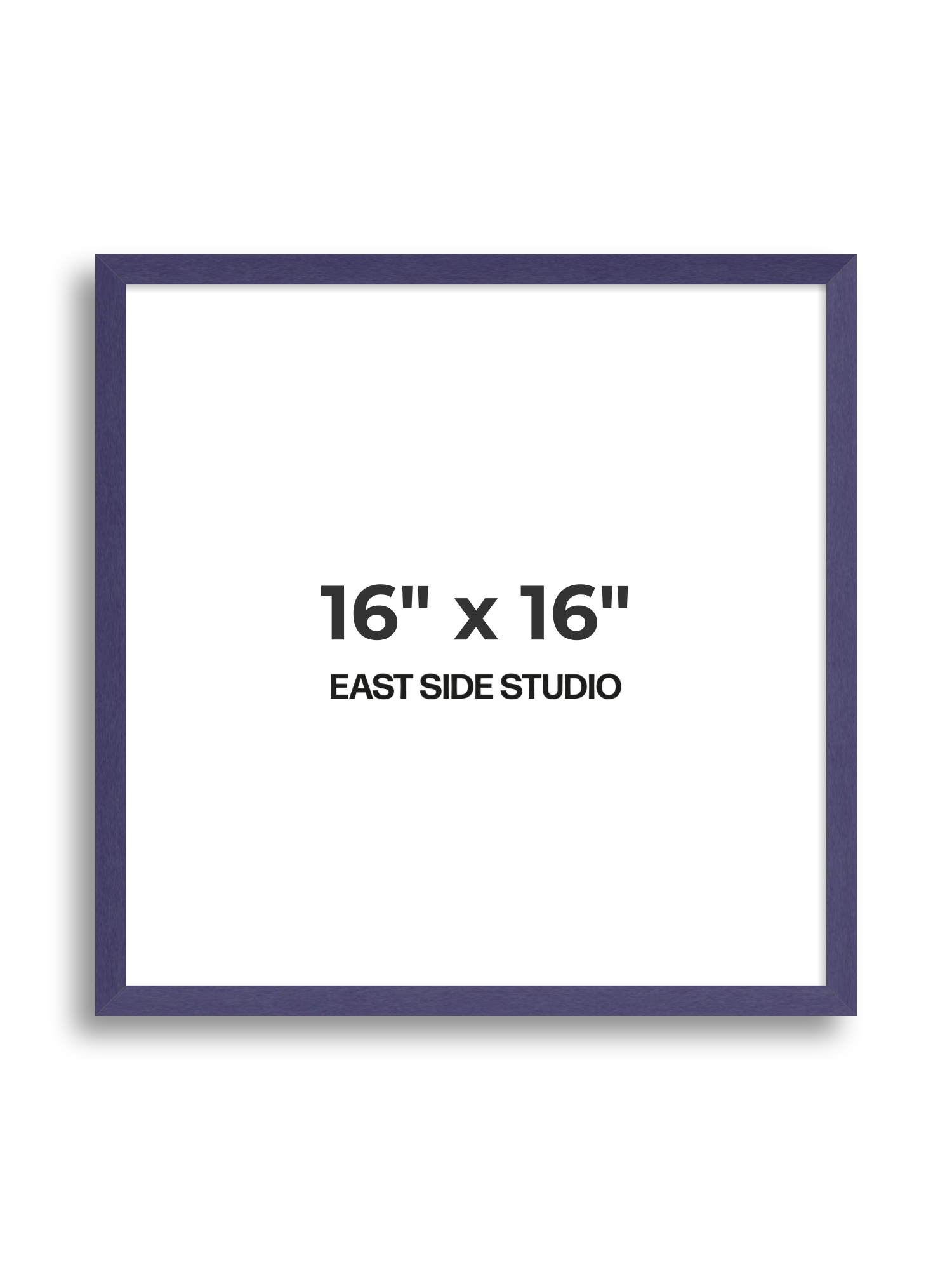 Deep Indigo 16" x 16" picture frame