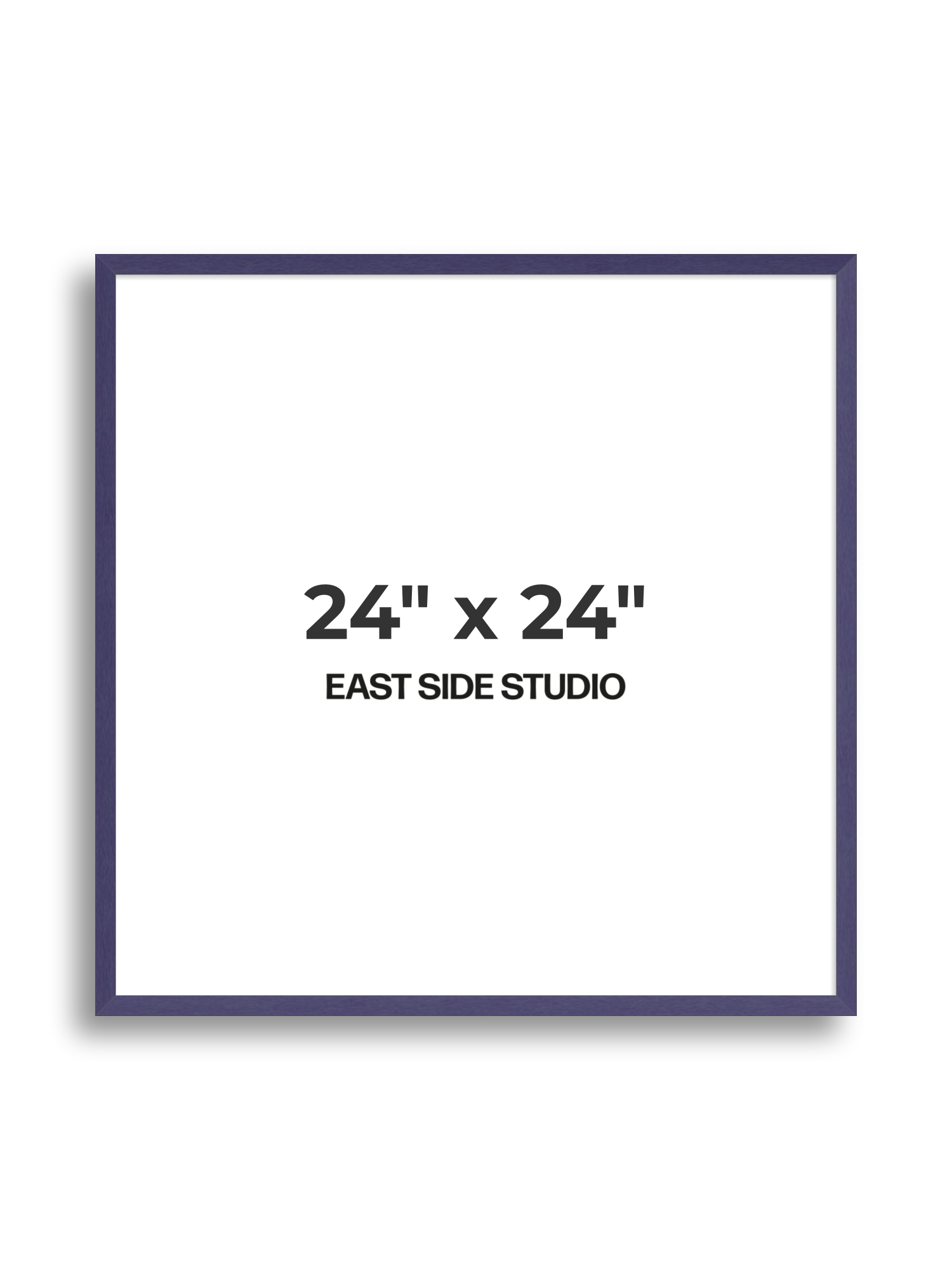 Deep Indigo 24" x 24" picture frame