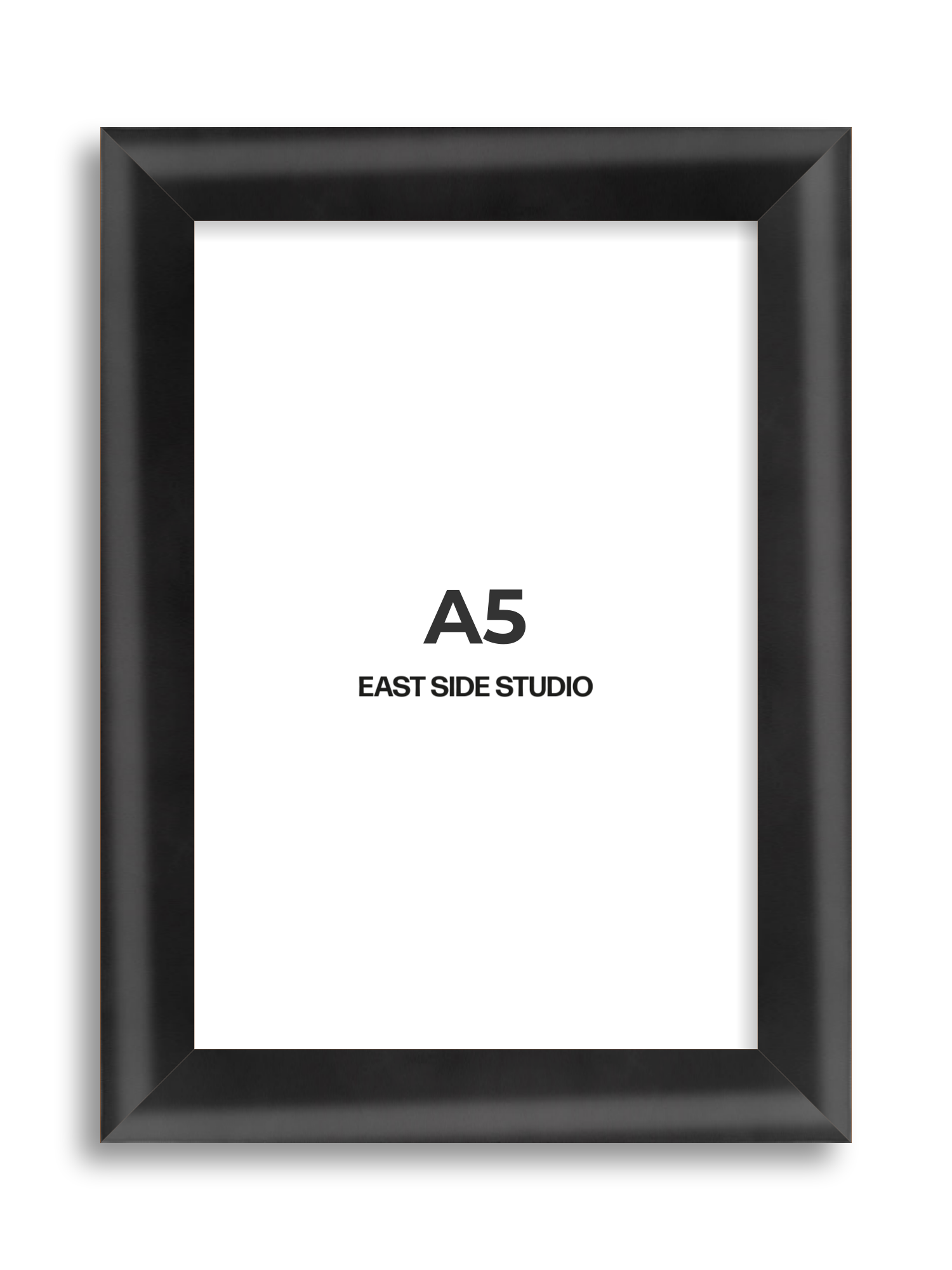 Black Wood Lacquer A5 picture frame