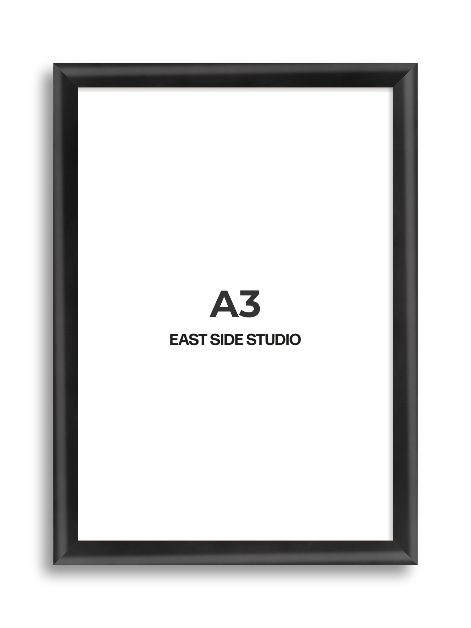 Black Wood Lacquer A3 picture frame