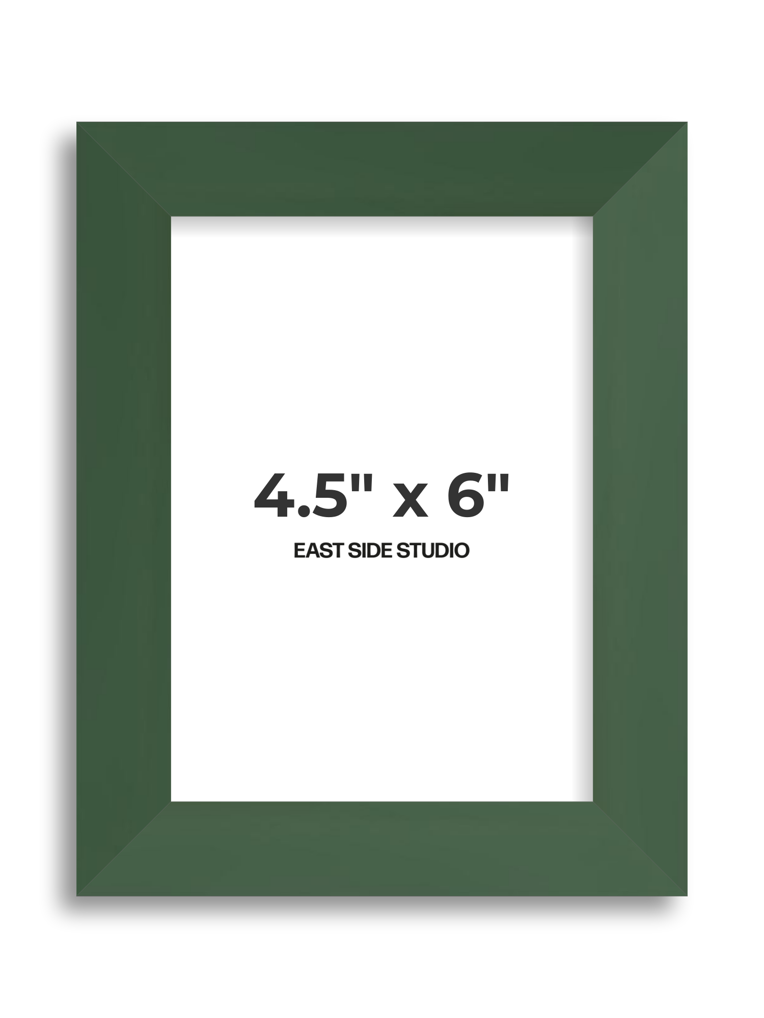 Forest Green 4.5" x 6" picture frame