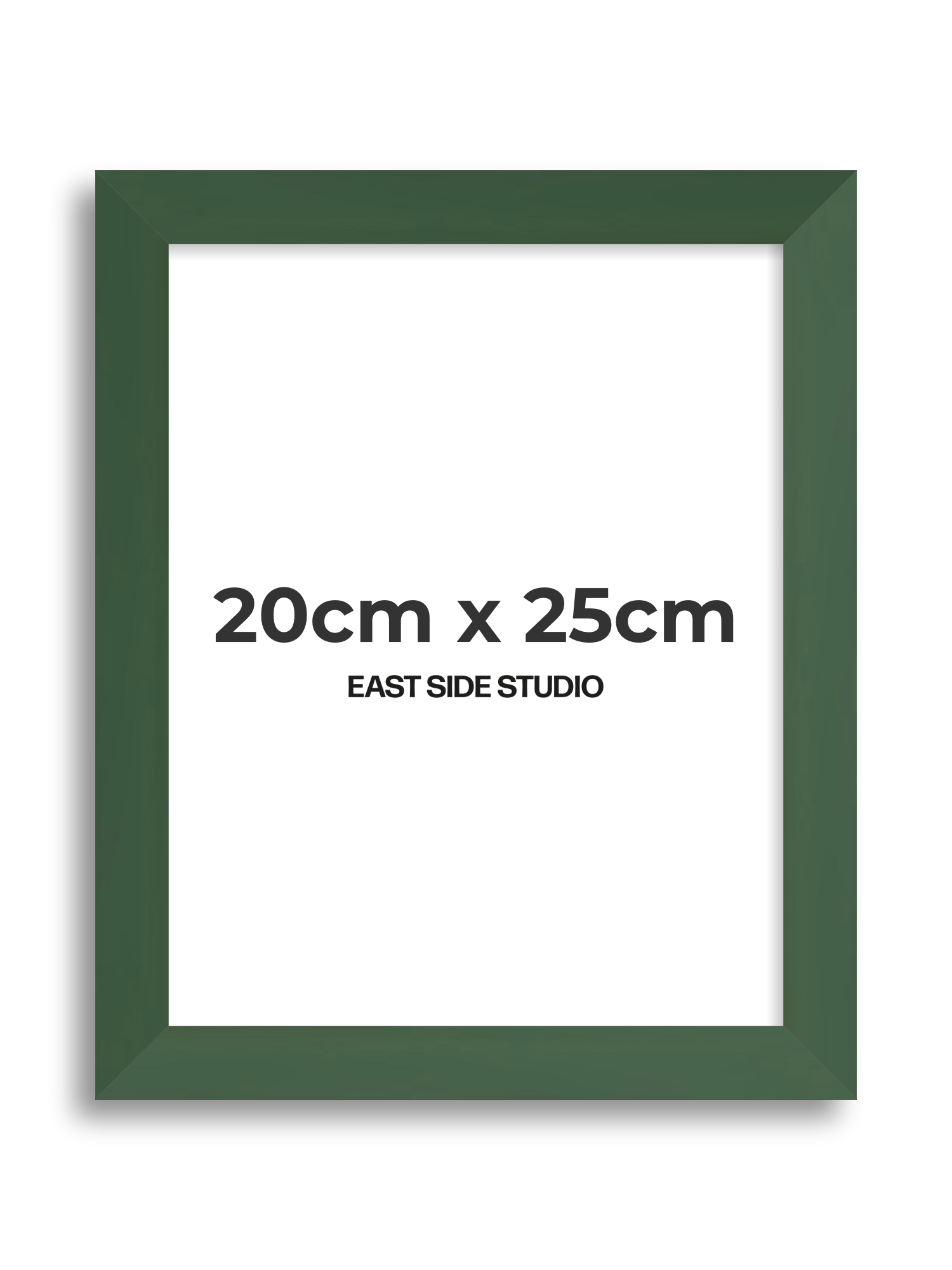 Forest Green 20cm x 25cm picture frame