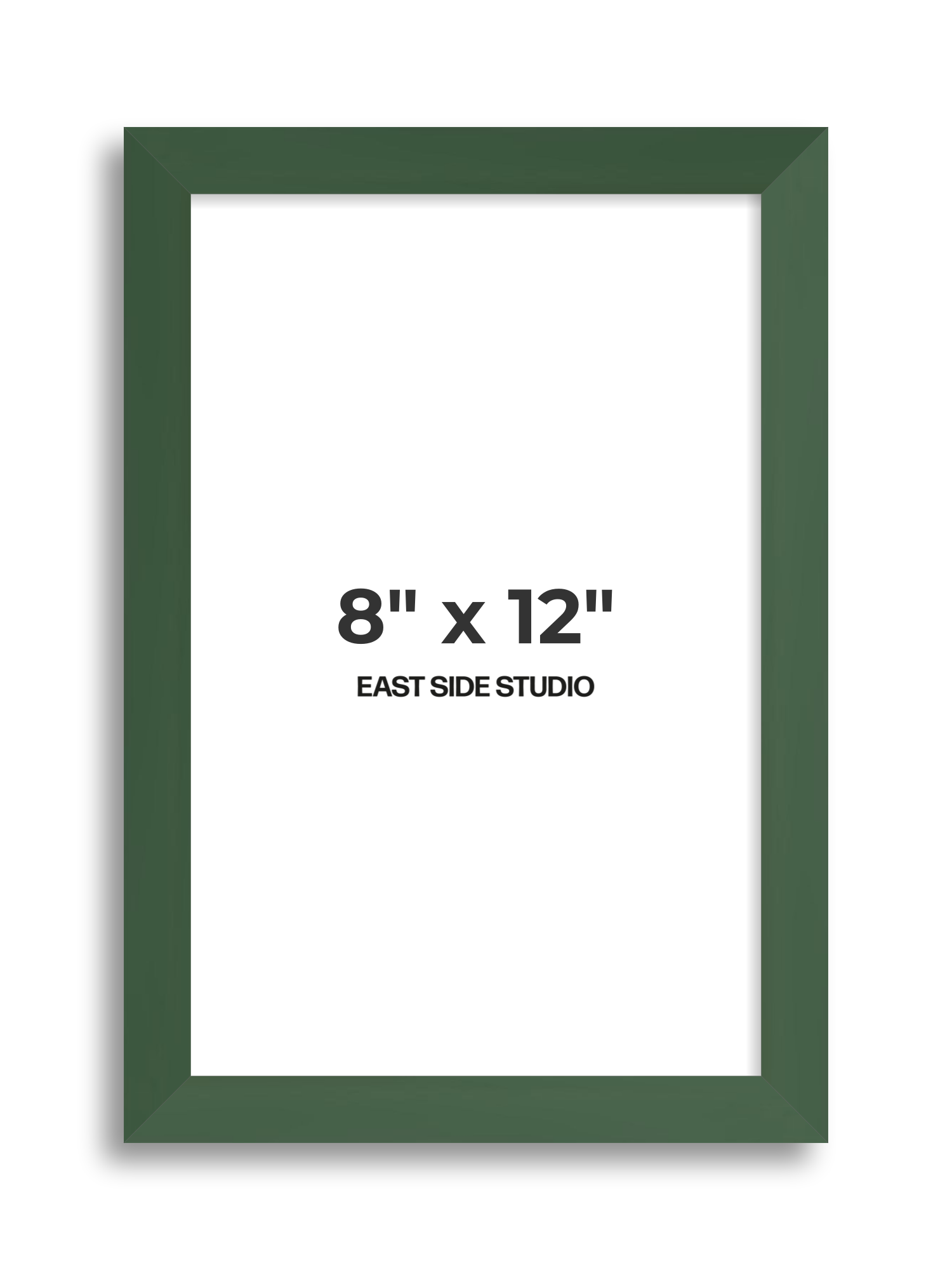 Forest Green 8" x 12" picture frame