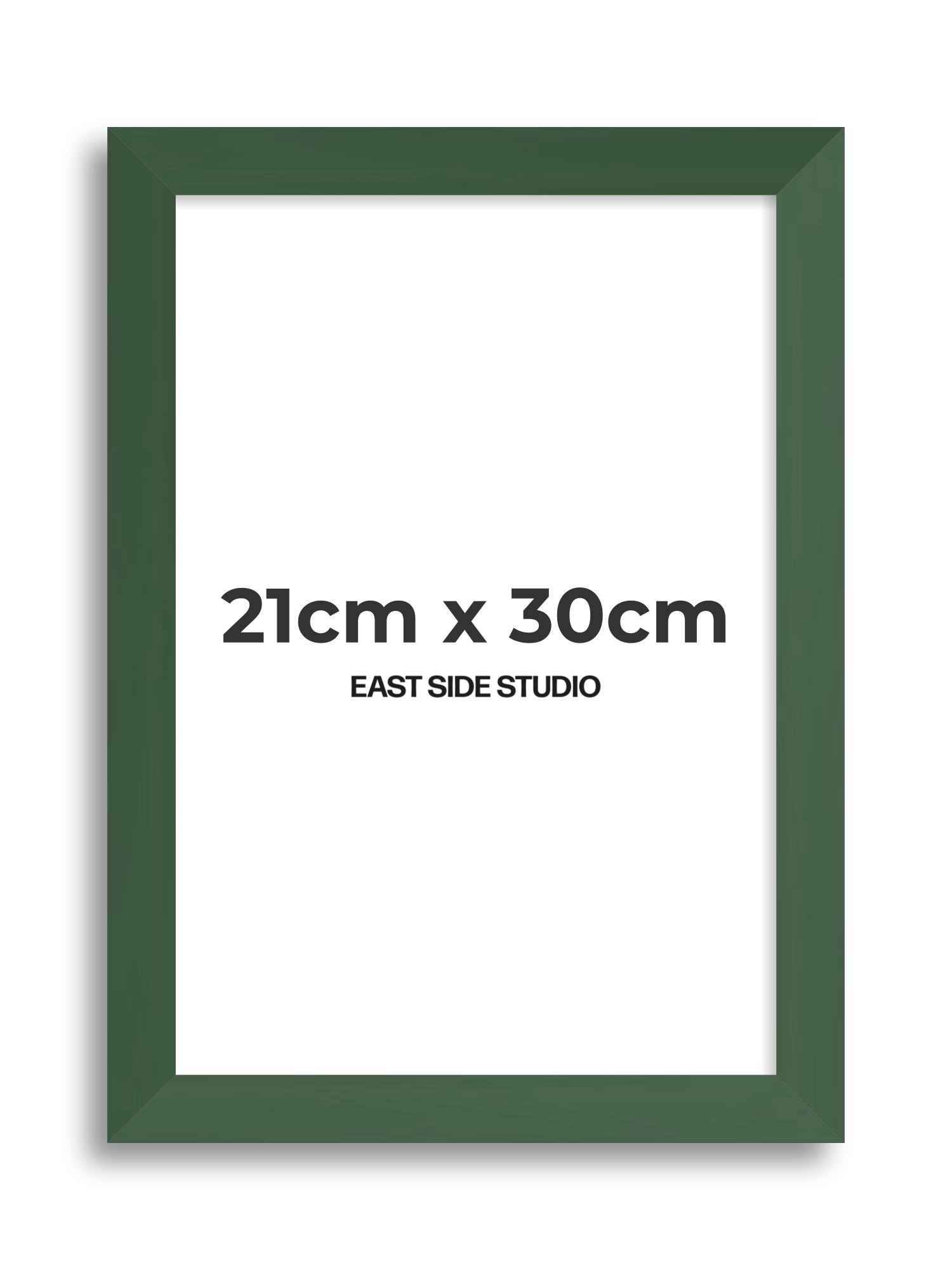 Forest Green 21cm x 30cm picture frame
