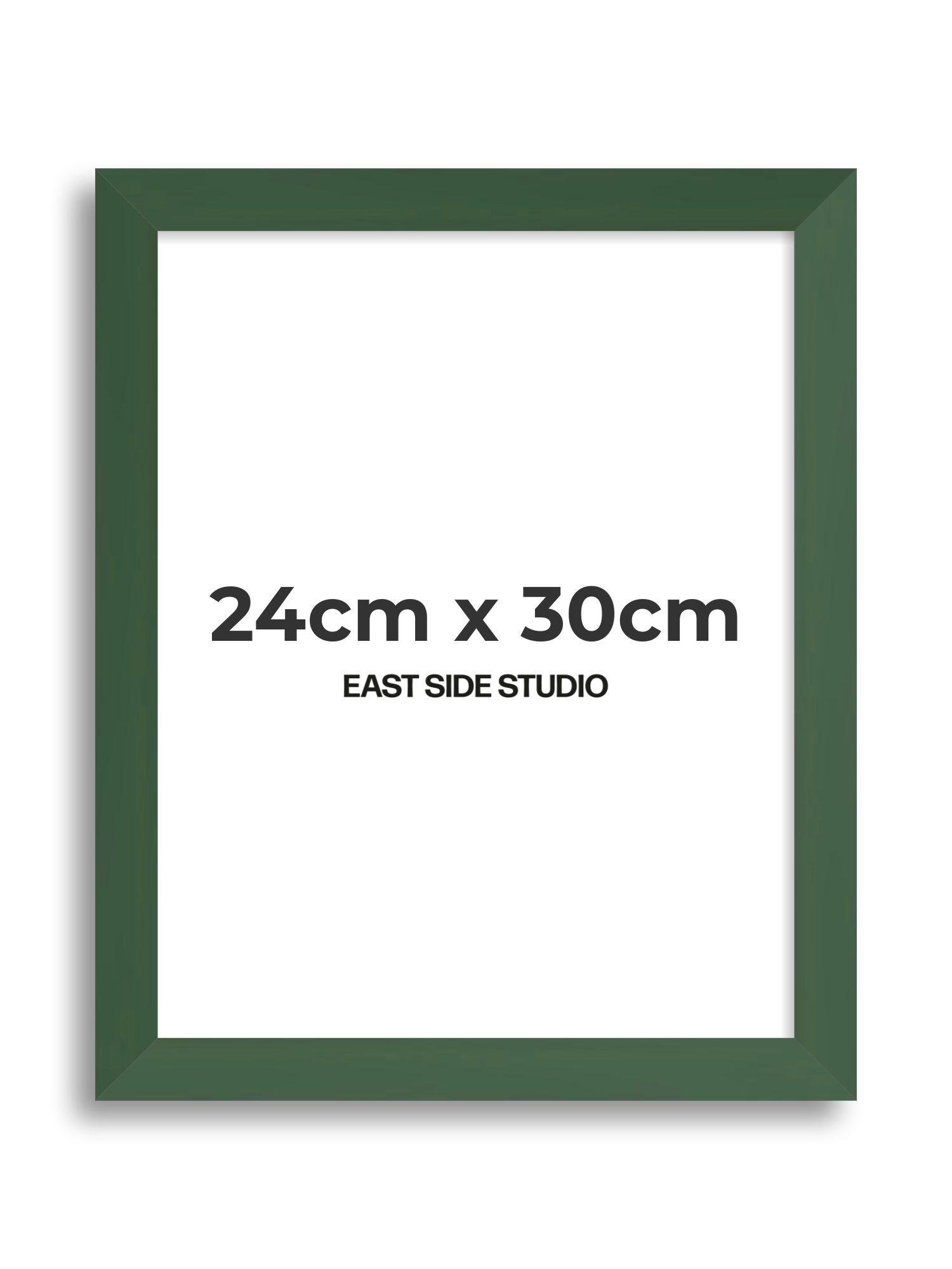 Forest Green 24cm x 30cm picture frame