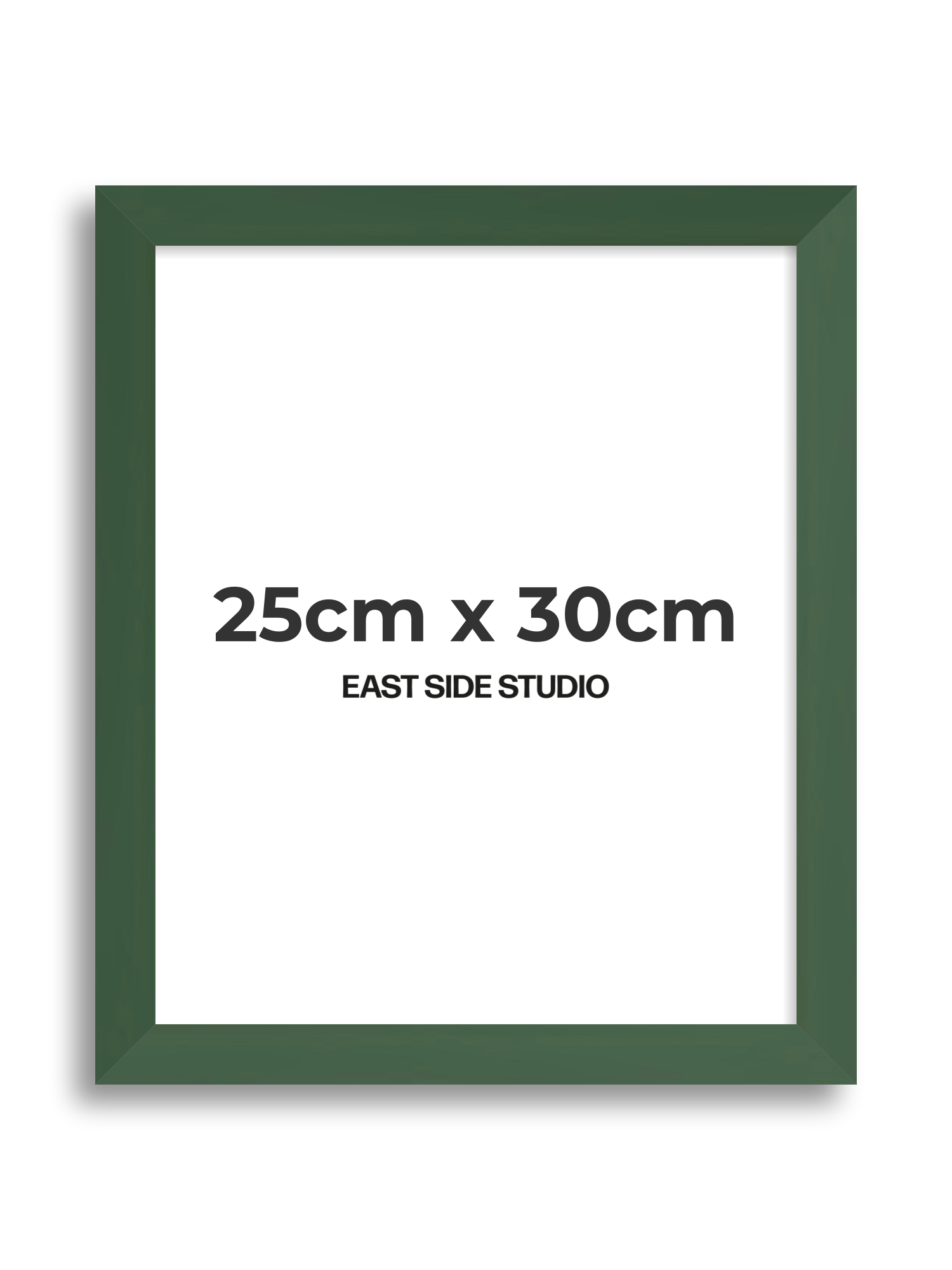 Forest Green 25cm x 30cm picture frame